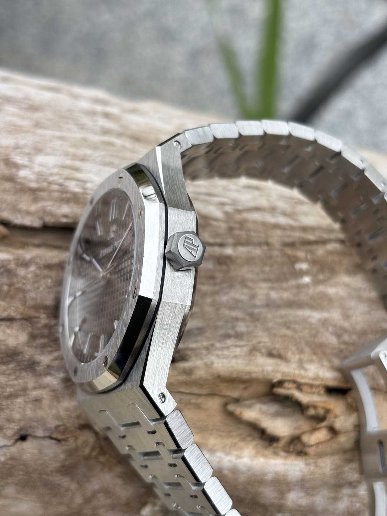 AP Royal Oak 41mm 15500 SS VSF1:1 Best Edition Grey Textured Dial on SS Bracelet A4302 Super Clone 42 d69b9e1dddb4812 AMO Watch