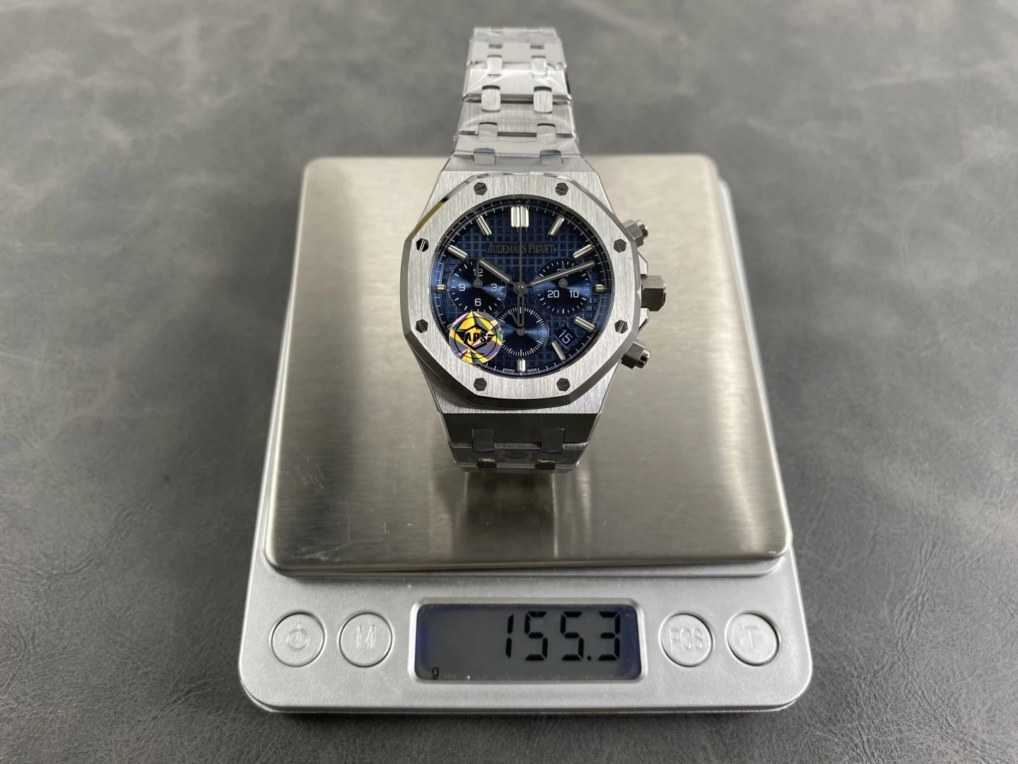 AP Royal Oak Chrono 26715 SS APSF 1:1 Best Edition Blue Dial on SS Bracelet A2385 31 d7b338fa5b58905 阿默表行AmoWatch