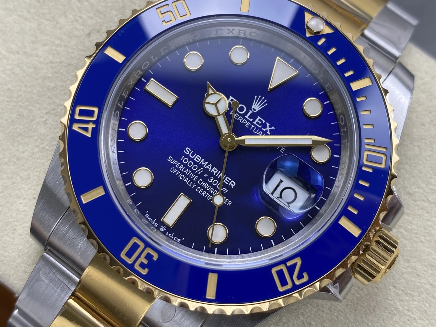 Rolex Submariner 126613 LN SS/YG Blue Ceramic 904L Steel VSF 1:1 Best Edition V2 176g 32 d82a85d853bd36a 阿默表行AmoWatch