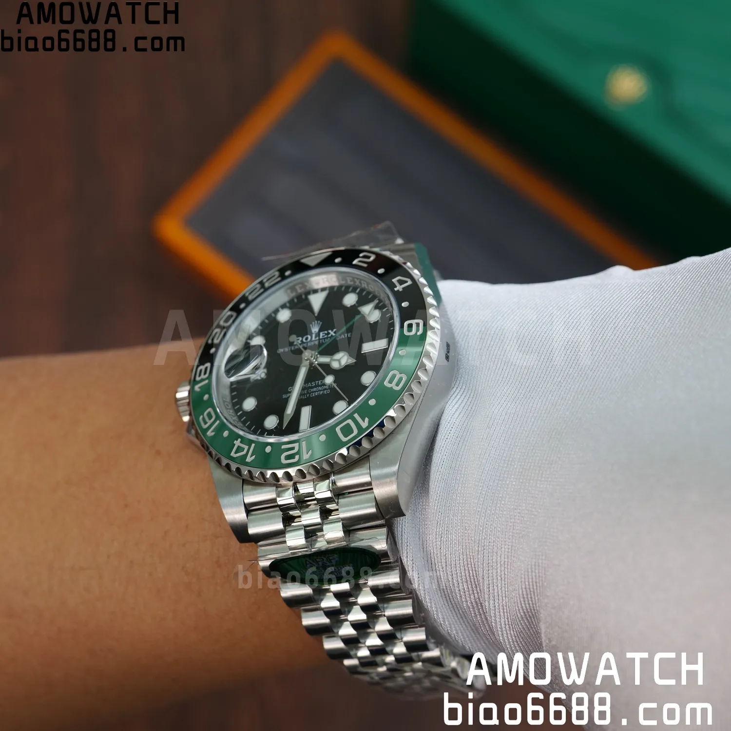 Rolex GMT-Master II 126720 904L SS ARF Factory 1:1 Best Edition on Jubilee Bracelet SH3285 84 d8e716754fdc770 阿默表行AmoWatch
