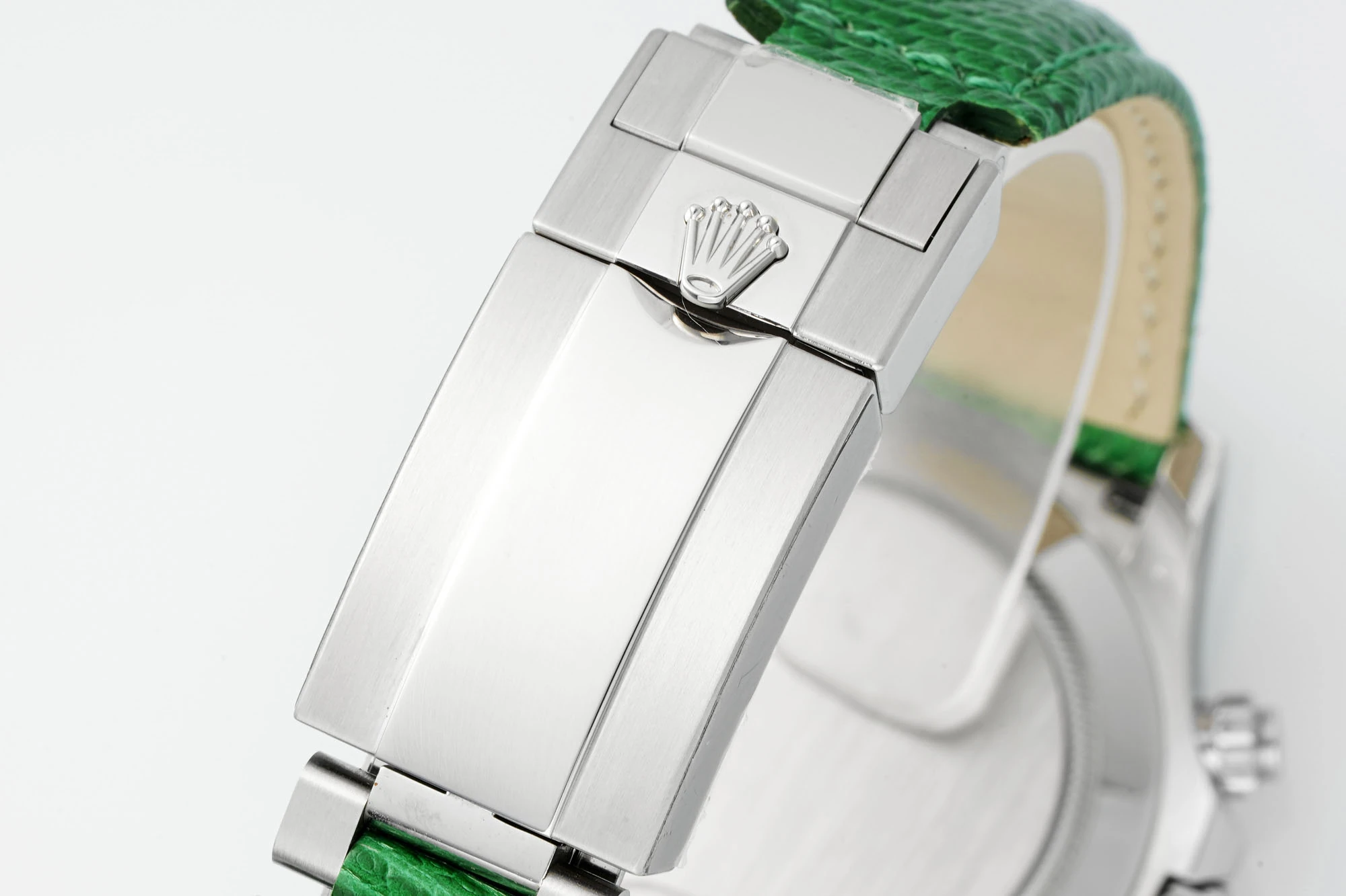 Rolex Daytona 116519 PPM Factory 1:1 Best Edition Green Roman Dial on Leather Strap 4130 27 dd5c9b0af6475d1 AMO Watch