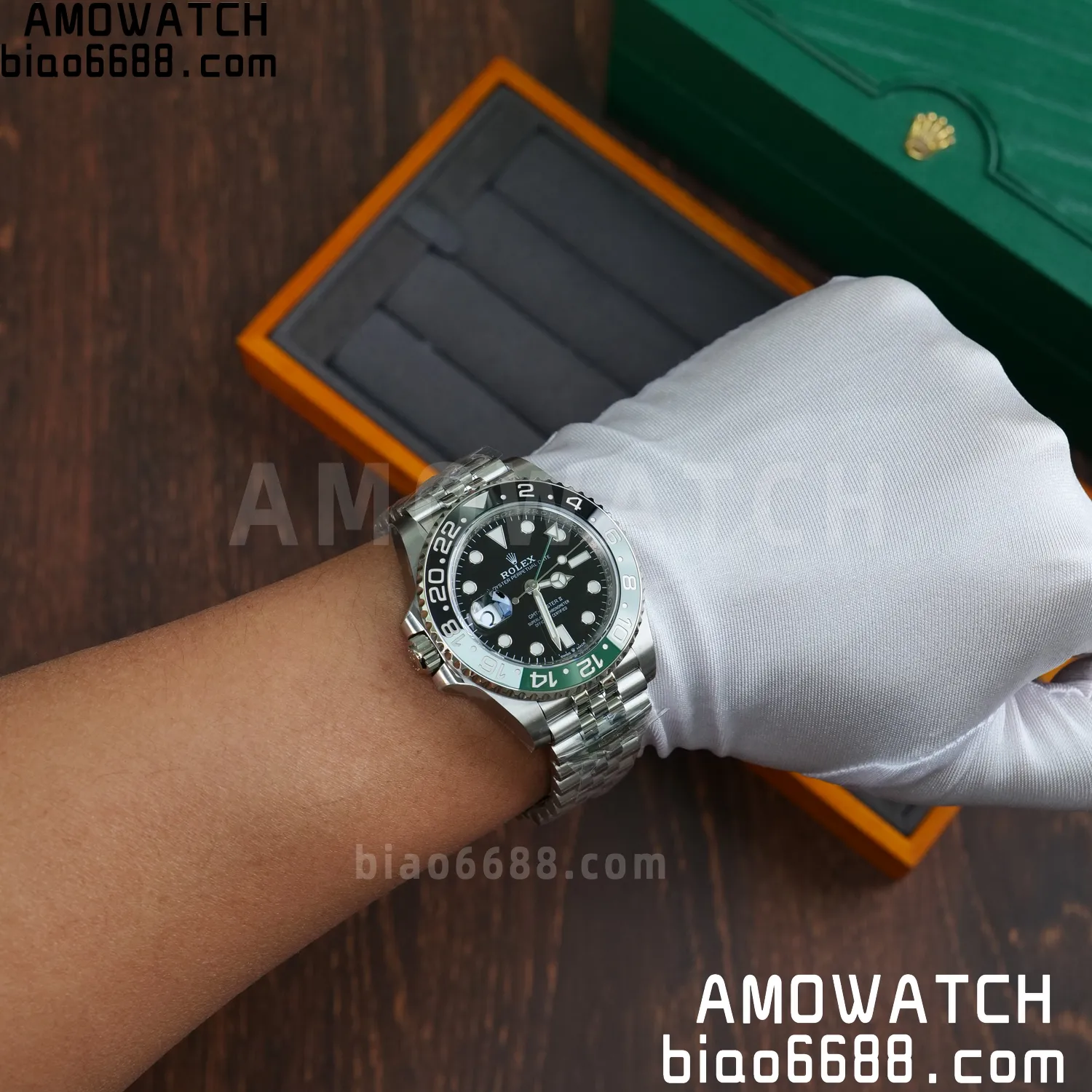 Rolex GMT-Master II 126720 904L SS ARF Factory 1:1 Best Edition on Jubilee Bracelet SH3285 88 dd89b63c7df75c8 阿默表行AmoWatch