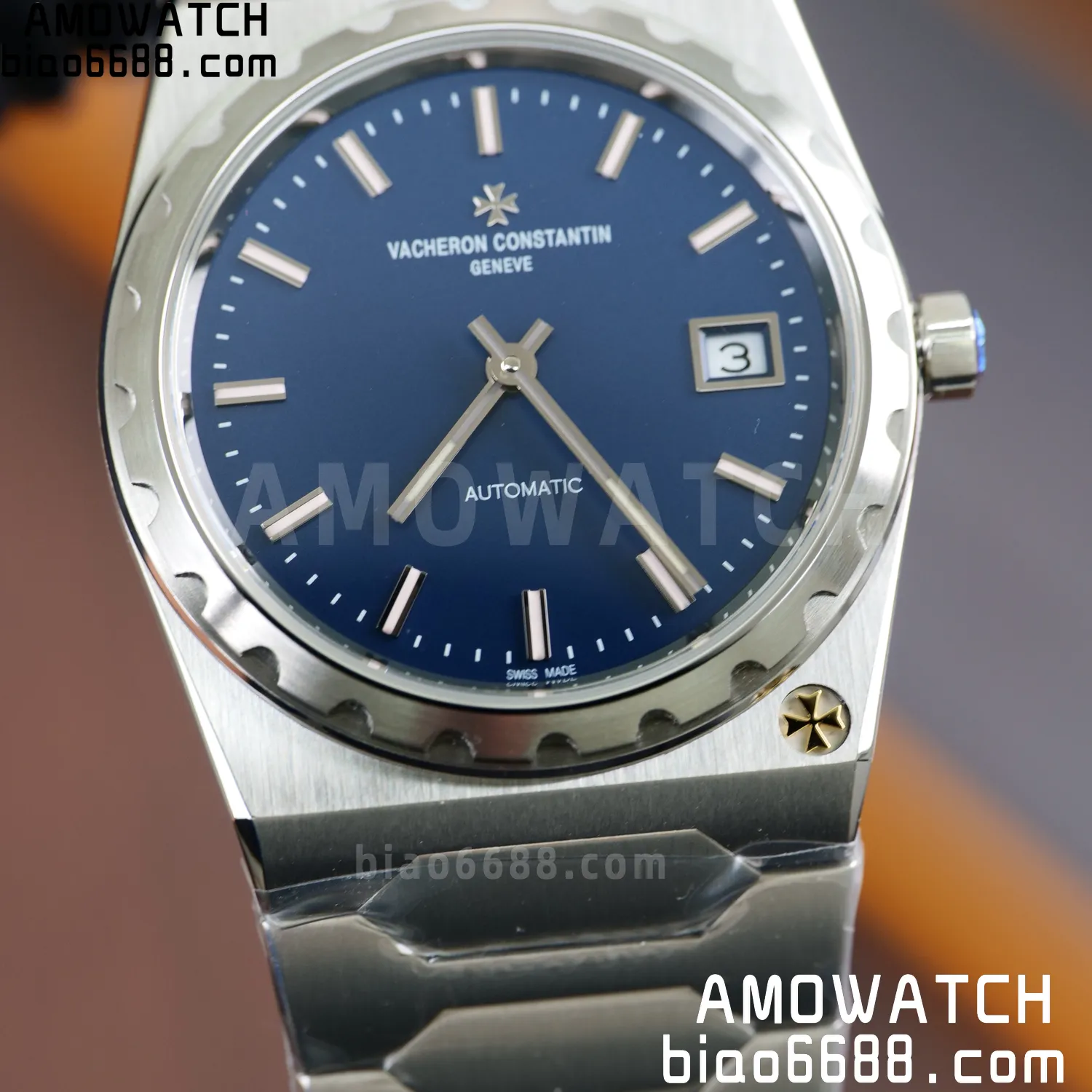 VC Historiques 4200H/222 SS PPF 1:1 Best Edition Blue Dial on SS Bracelet A2455 96 e24418e76701bff AMO Watch