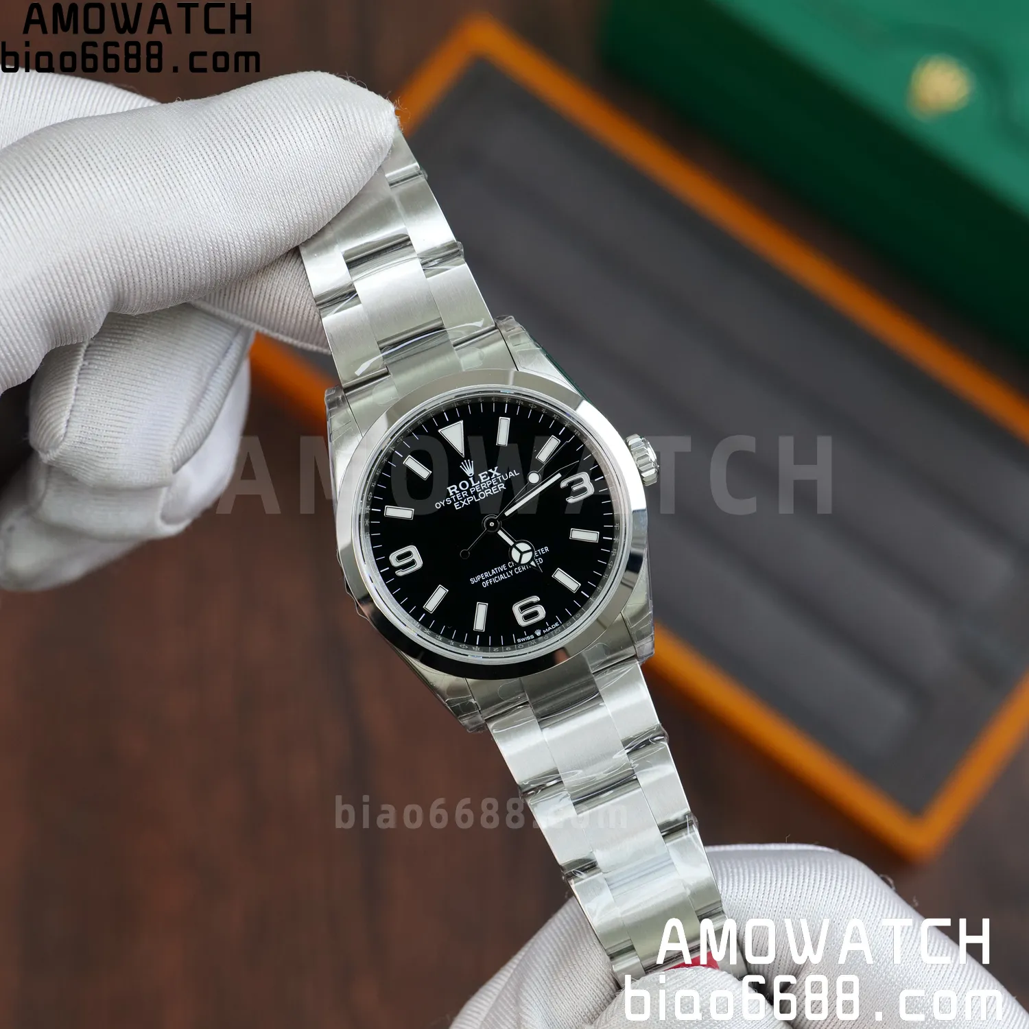 Rolex Explorer 36 124270 904L Steel VSF 1:1 Best Edition on SS Bracelet VS3230 66 e491c3b3c767a2a AMO Watch