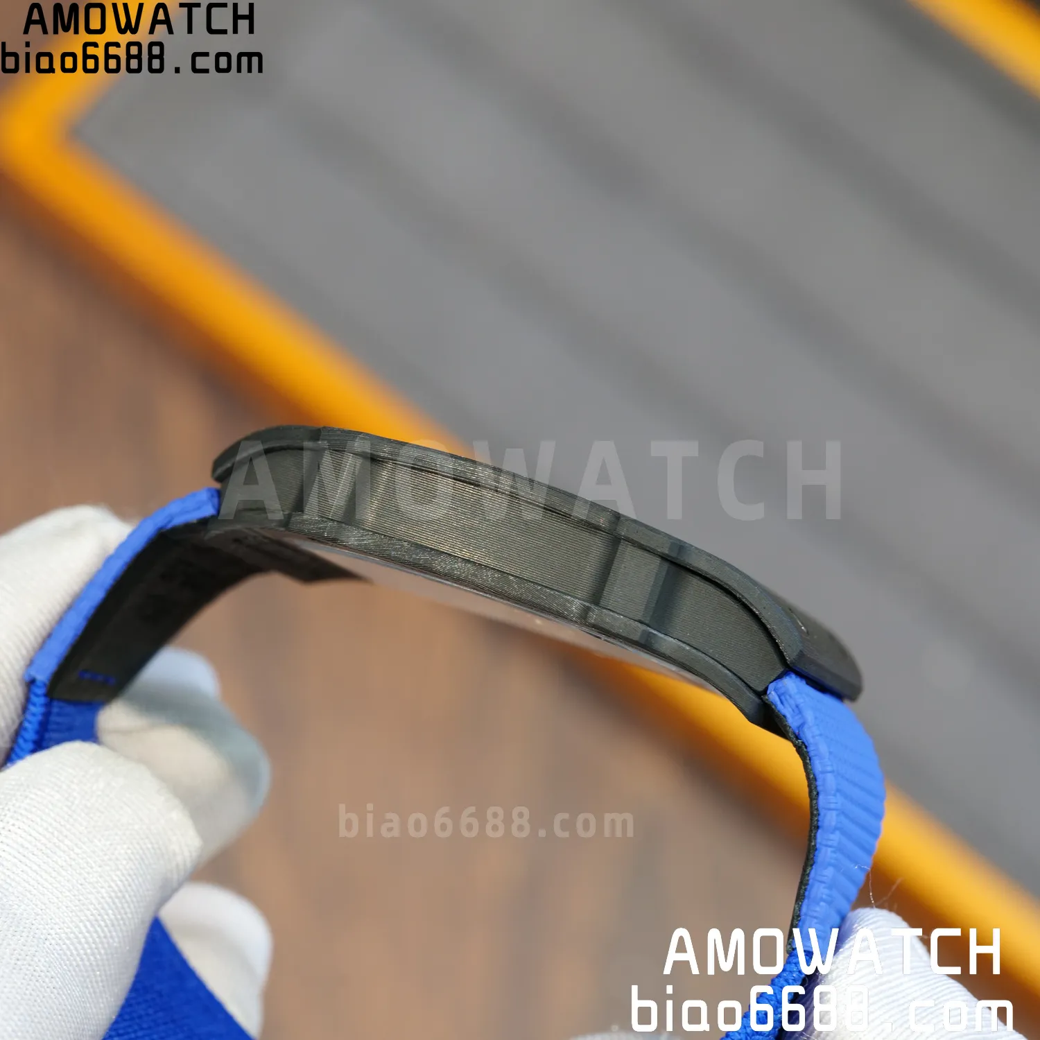 RICHARD MILLE RM67-02 Black NTPT Best Edition France Dial on Black Nylon strap CRMA7 Clone V9 79 e77a640dfd487ae AMO Watch