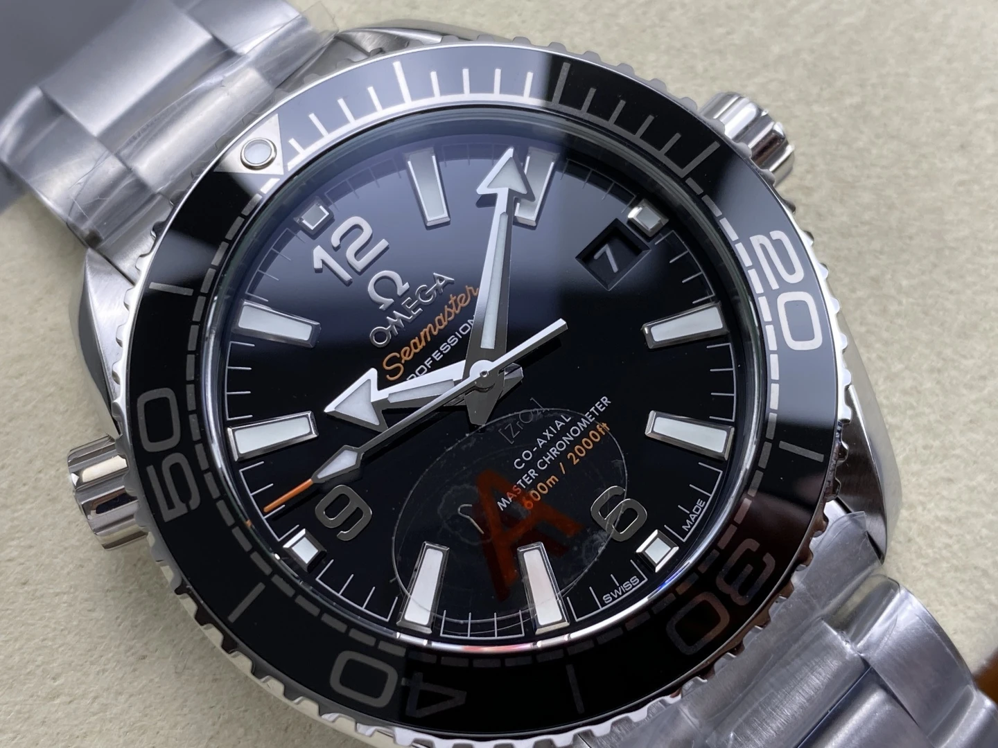OMEGA Seamaster 39.5mm VSF 1:1 Best Edition Black Dial on SS Bracelet VS8800 Super Clone V4 36 e8e0cb4e4dd3aba AMO Watch