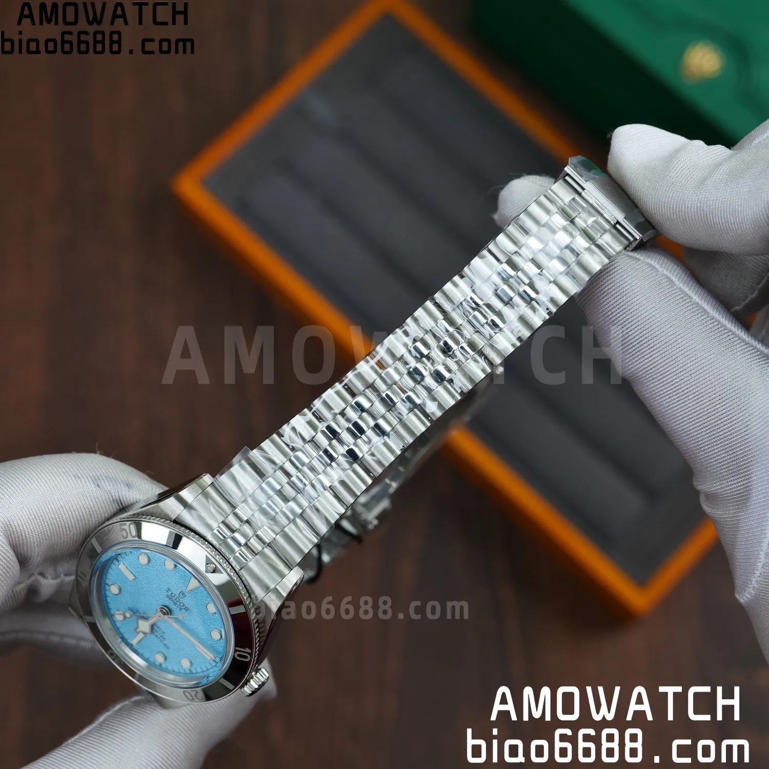 Heritage Black Bay 37mm SS ZF 1:1 Best Edition Tiffany Blue Dial on SS Bracelet A2824 59 eaaf0ffba9bba08 AMO Watch