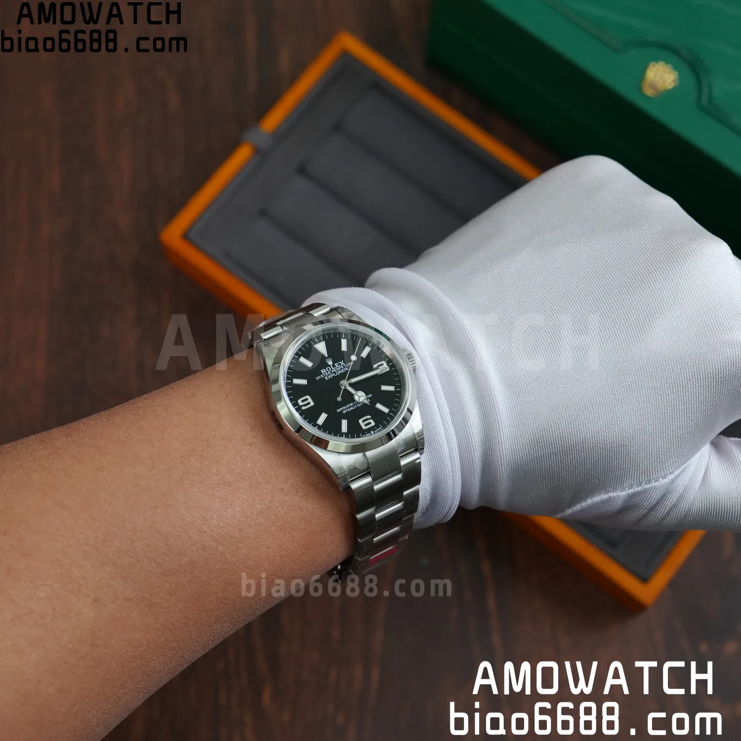 Rolex Explorer 36 124270 904L Steel VSF 1:1 Best Edition on SS Bracelet VS3230 90 ed991fd7ea98291 AMO Watch