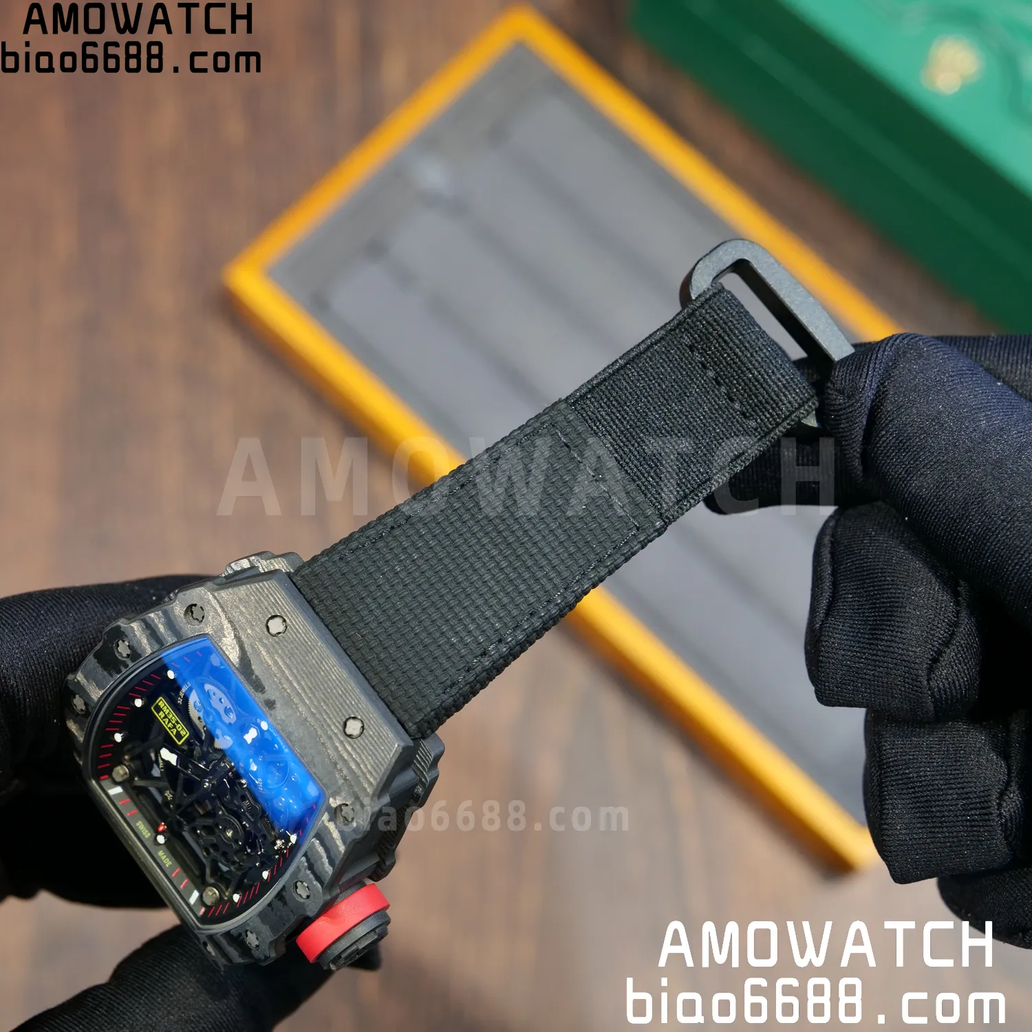 Custom Made RICHARD MILLE RM35-02 RM3502 NTPT APSF Free Sprung 79 eea6e9dcdbc1d74 AMO Watch