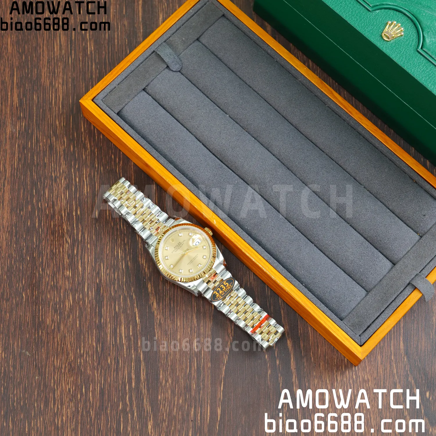 Rolex DateJust 36mm 126233 SS/YG QF 1:1 Best Edition 904L Steel YG Diamonds Dial on Jubilee Bracelet DD3235(Gain Weight) 60 ef4383935c123dd AMO Watch