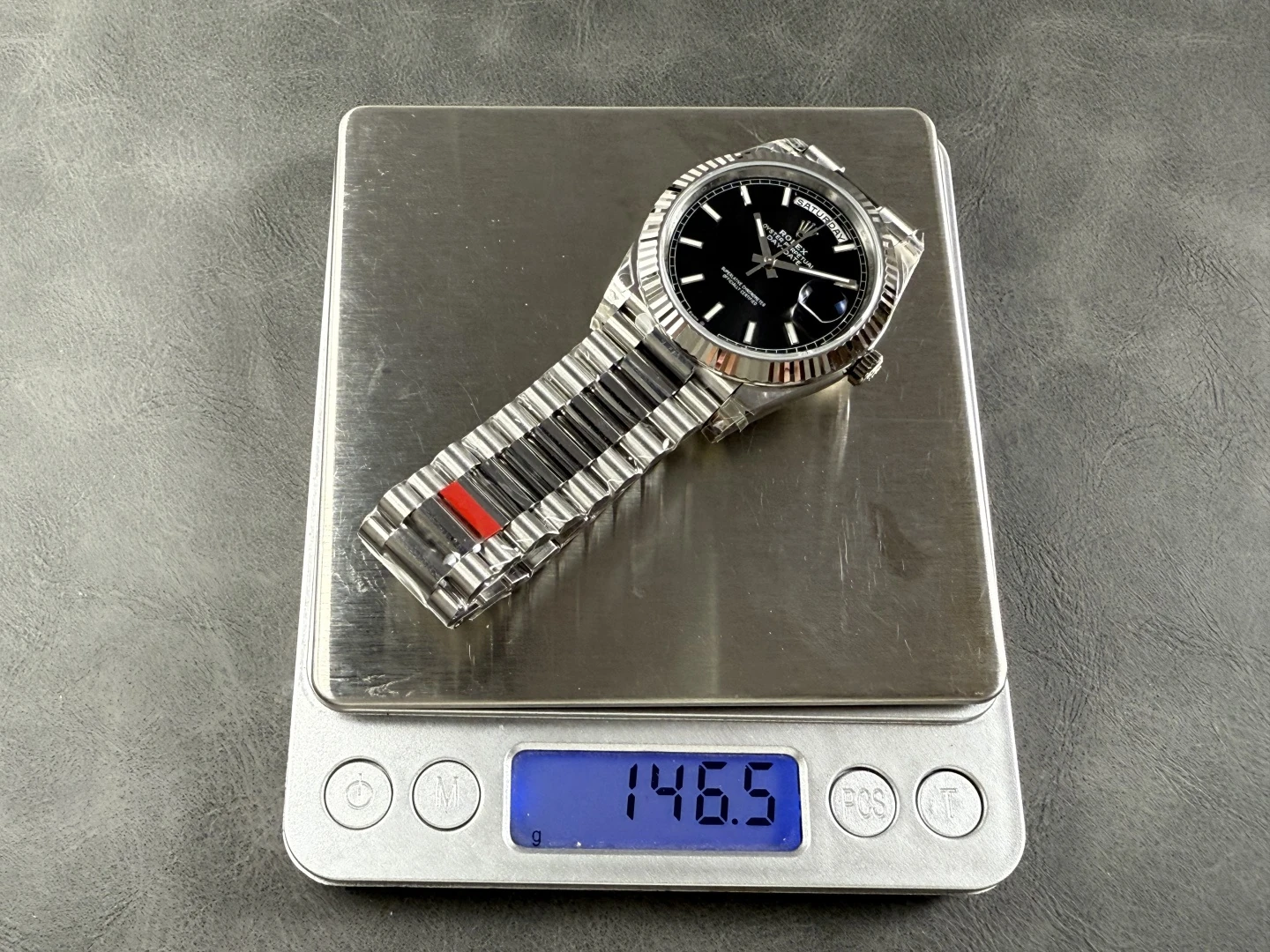 Rolex DayDate 228239 40mm VSF 1:1 Best Edition Black Dial Fluted Bezel 3255 27 f10d44b7aa9ed1a 阿默表行AmoWatch