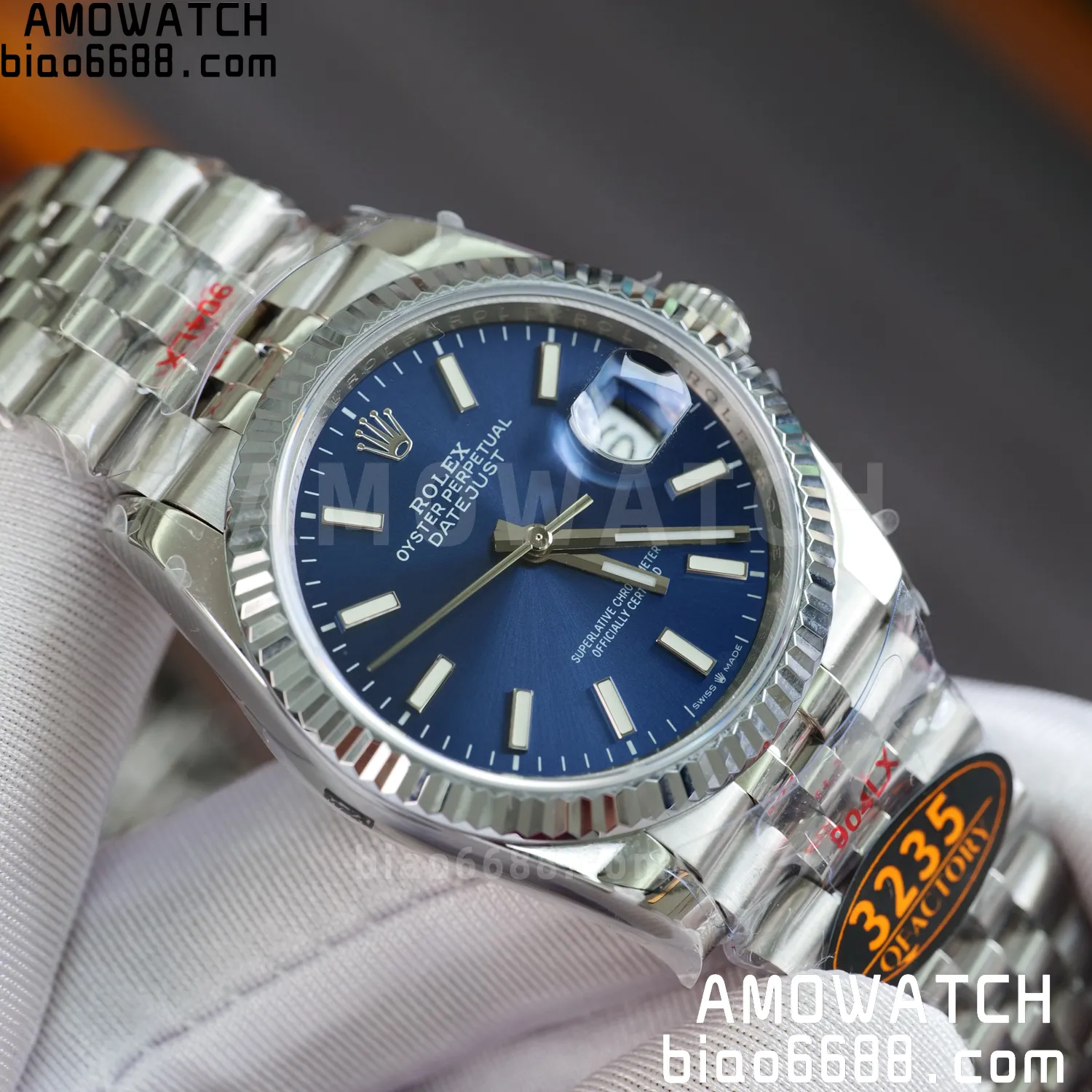 Rolex DateJust 36mm 126234 SSQF 1:1 Best Edition 904L Steel Blue Dial on Jubilee Bracelet DD3235(Gain Weight) 76 f2d5e6d9605406d AMO Watch