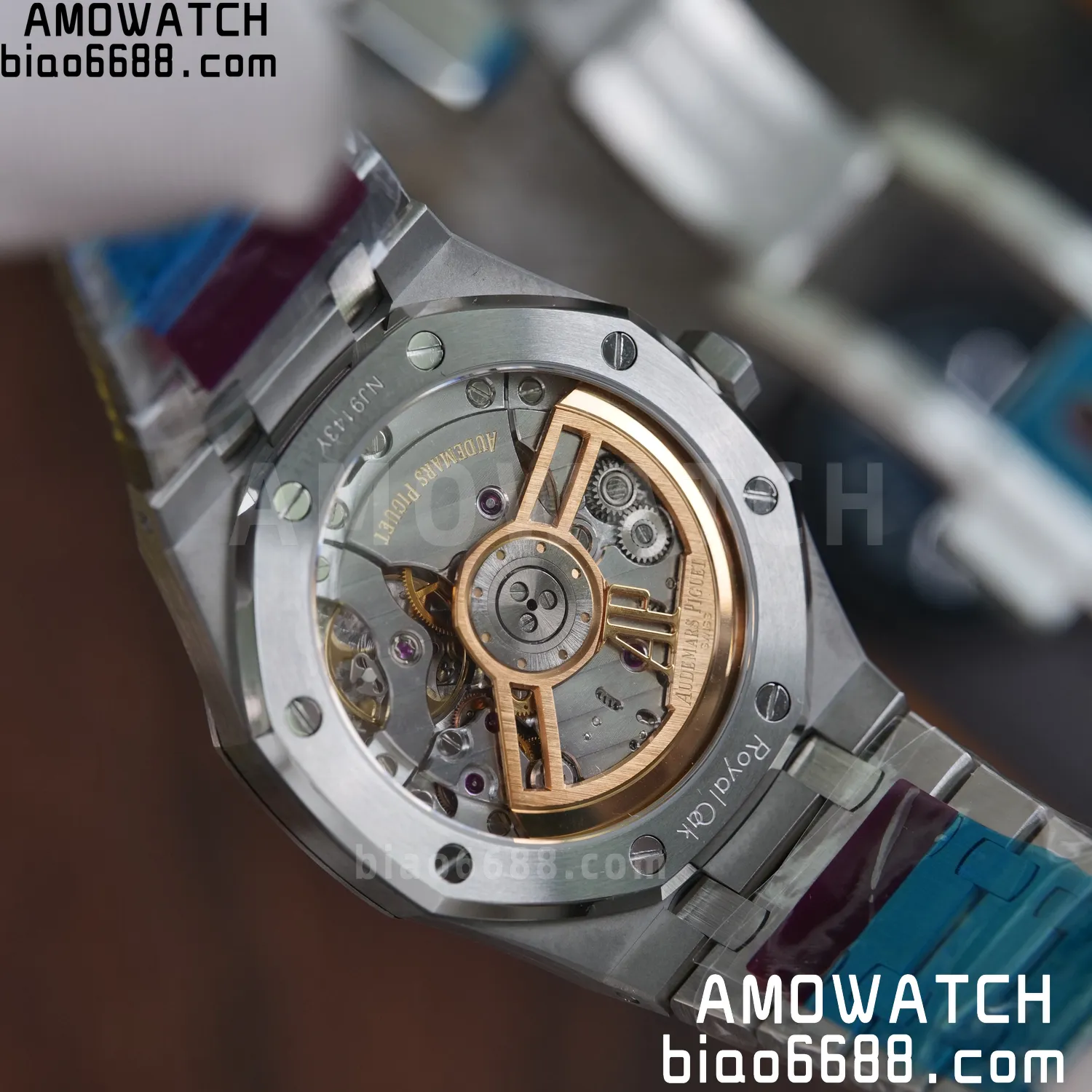 Custom Made AP Royal Oak 15510 SS TOP Factory (SW Factory Blue Dial、 DEEP Crystal) 83 f2e203fb1c8d1fa AMO Watch