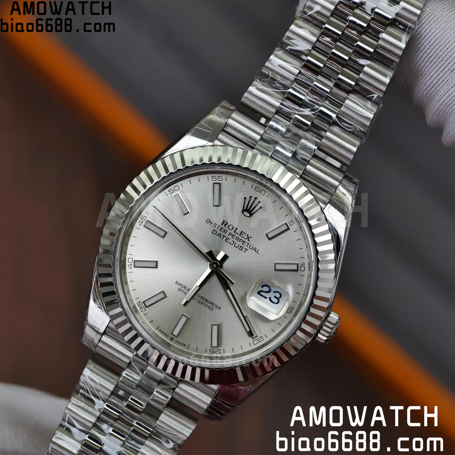 Rolex DateJust 41 126334 904L SS VSF 1:1 Best Edition Black Stick Dial on Jubilee Bracelet VS3235 V2 (133g) 81 f52e8be53386497 AMO Watch