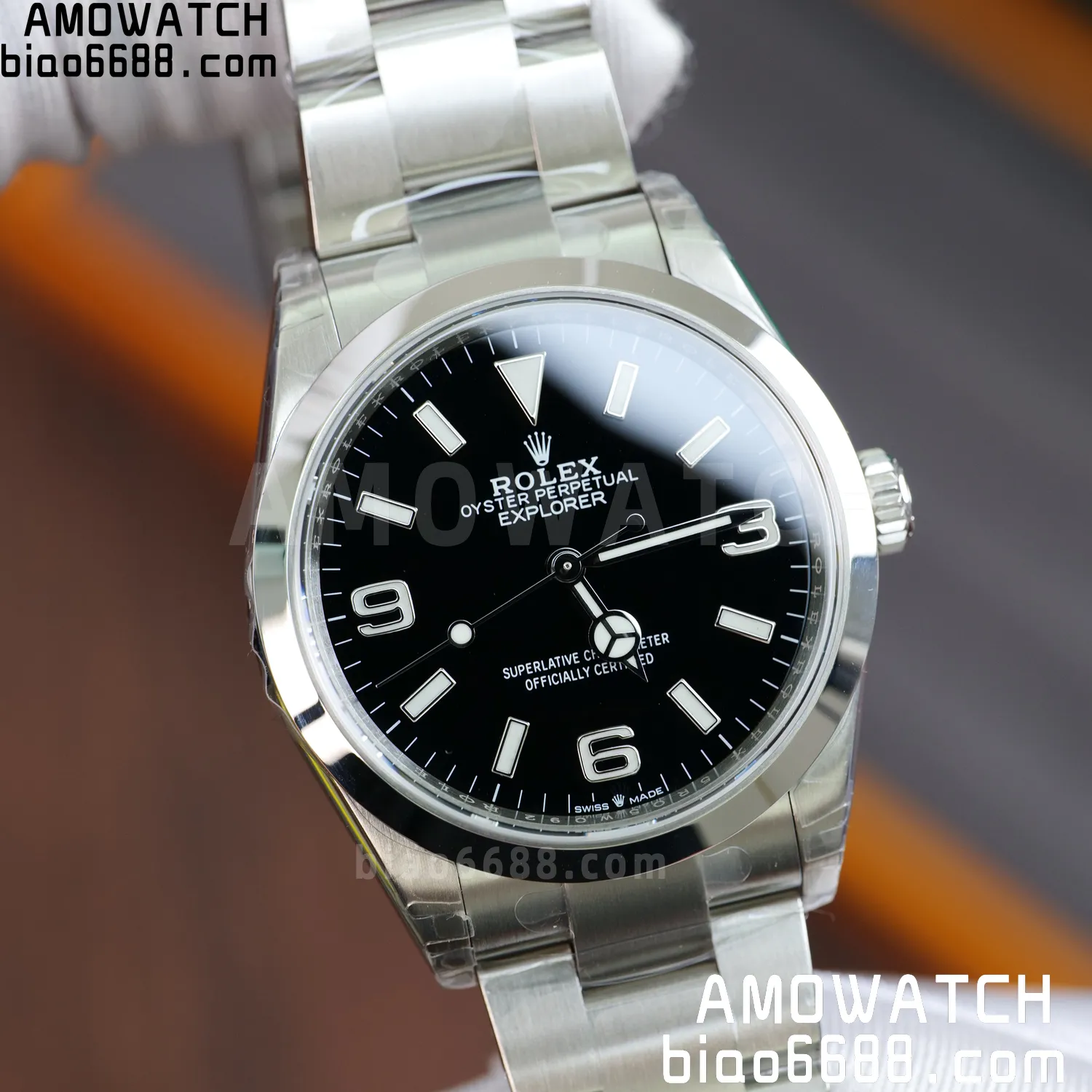 Rolex Explorer 36 124270 904L Steel VSF 1:1 Best Edition on SS Bracelet VS3230 81 f59c1af47e8627a AMO Watch