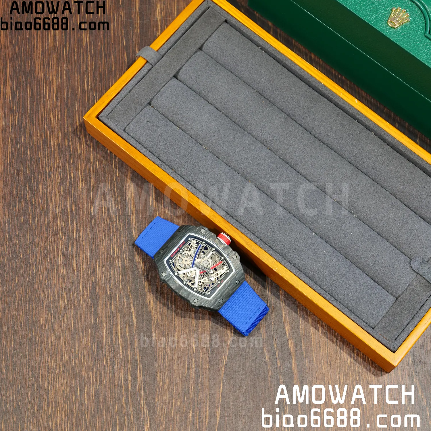 RICHARD MILLE RM67-02 Black NTPT Best Edition France Dial on Black Nylon strap CRMA7 Clone V9 69 f9b8e9d86550f71 AMO Watch