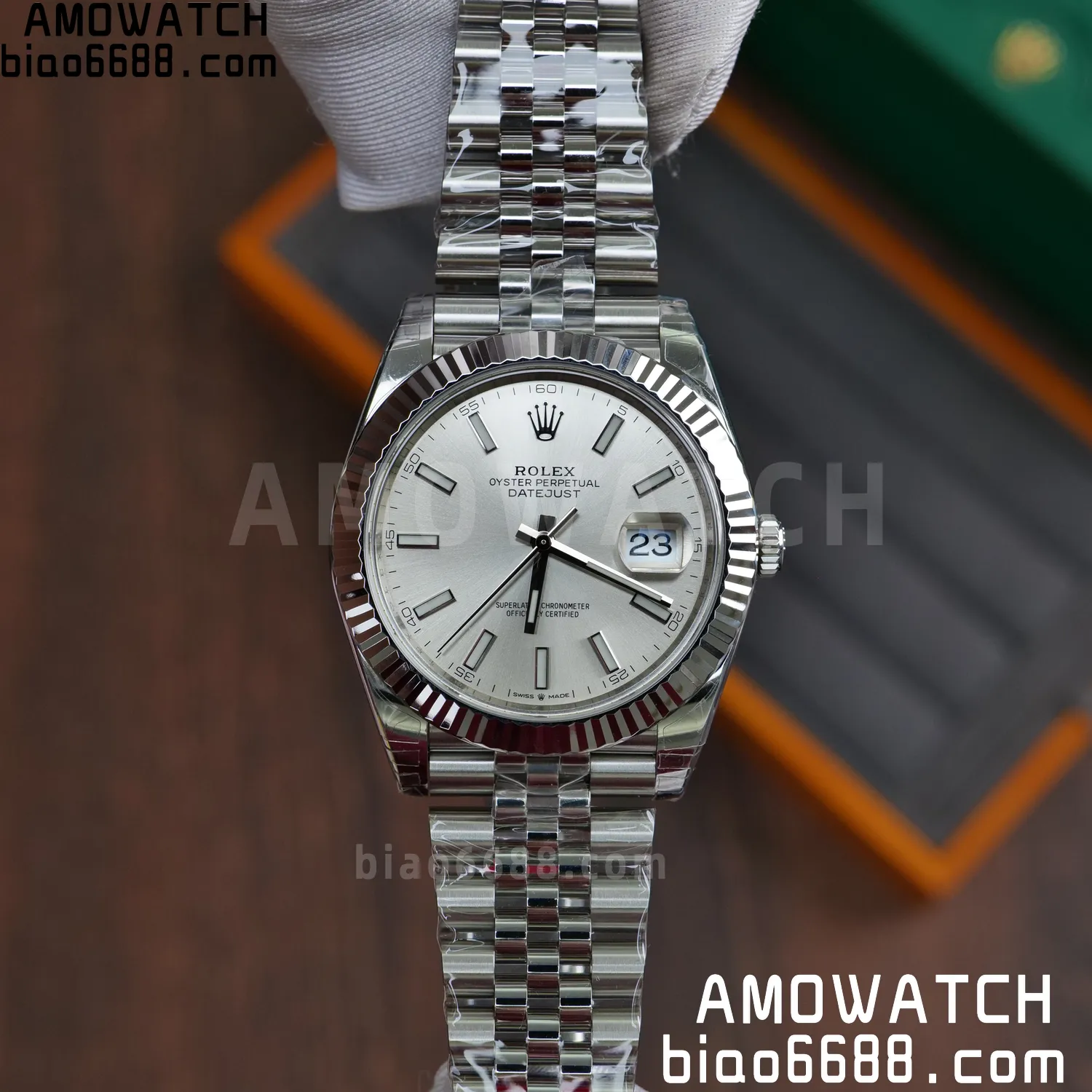 Rolex DateJust 41 126334 904L SS VSF 1:1 Best Edition Black Stick Dial on Jubilee Bracelet VS3235 V2 (133g) 70 fdb2c8eb87e8fe6 AMO Watch