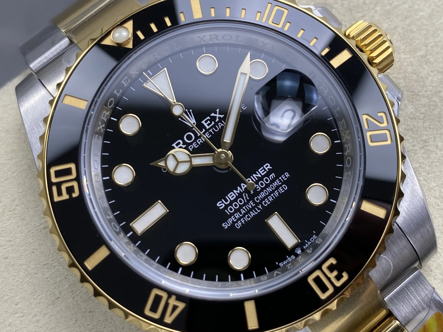 Rolex Submariner 126613 LN SS/YG Black Ceramic 904L Steel ARF 1:1 Best Edition V2 175g 37 fdc7868625114f7 阿默表行AmoWatch