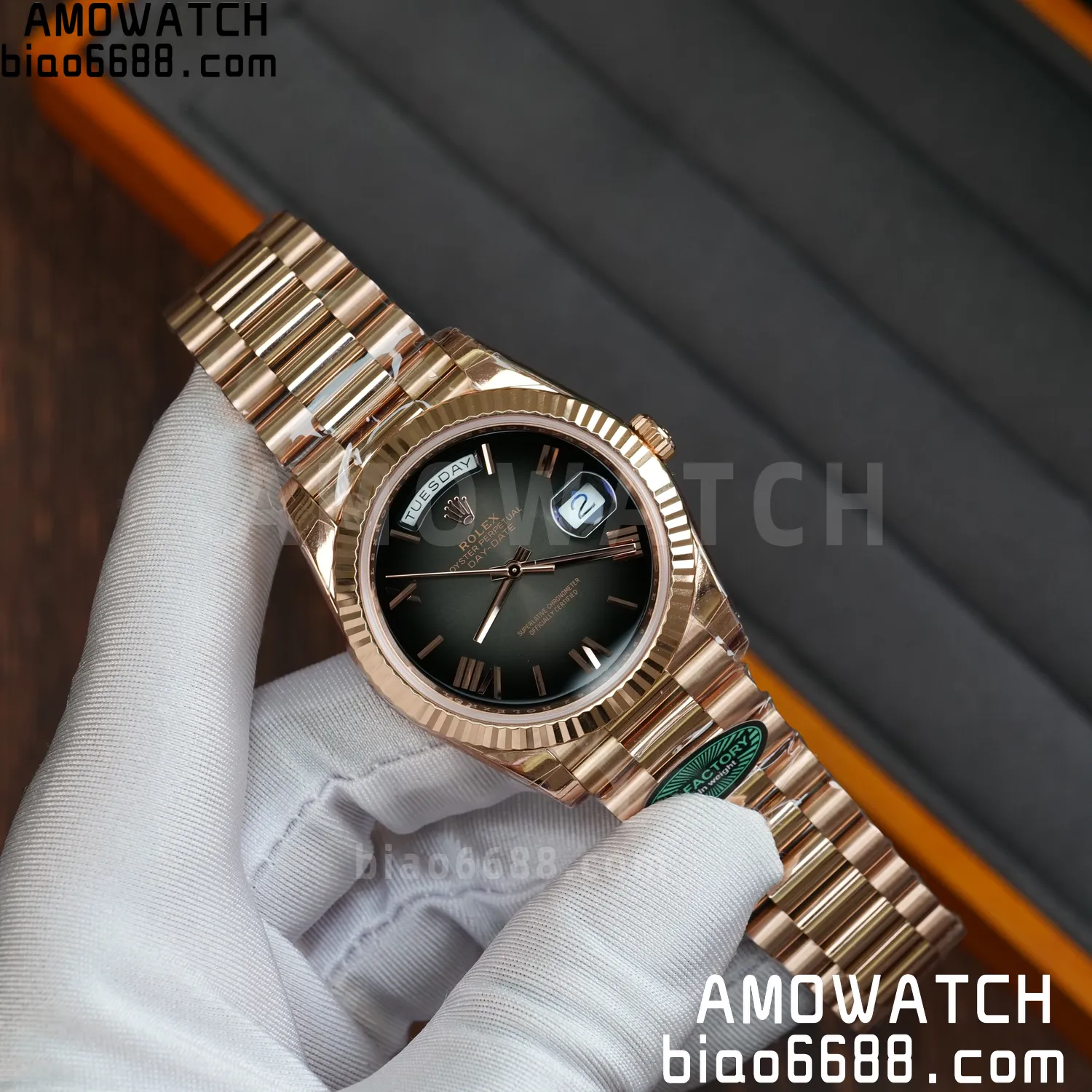 Rolex Day Date 40 RG 228236 RCF 1:1 Best Edition White Roman Dial on President Bracelet VR3255 (211g) 89 fe51e08ae24184a AMO Watch