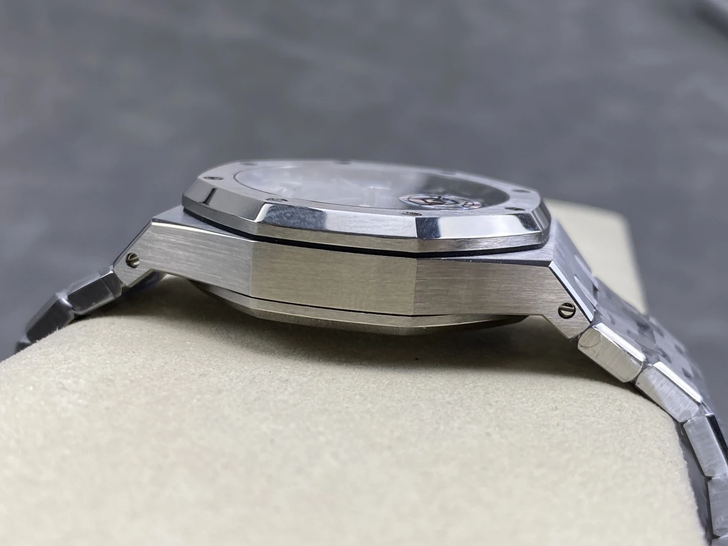 AP Royal Oak Chrono 26715 SS APSF 1:1 Best Edition Blue Dial on SS Bracelet A2385 37 fe697238e6ad345 阿默表行AmoWatch