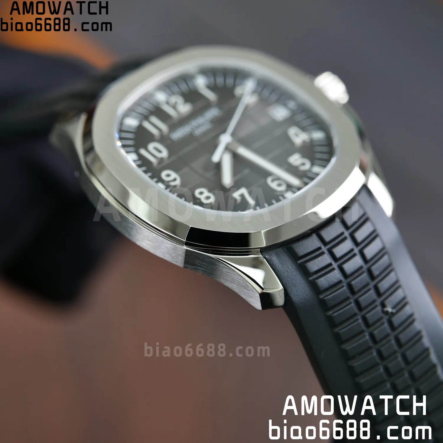 PP Aquanaut 5167 SS BBF 1:1 Best Edition Gray Dial on Black Rubber Strap DD324 Super Clone 76 01ca812f0d262e7 阿默表行AmoWatch