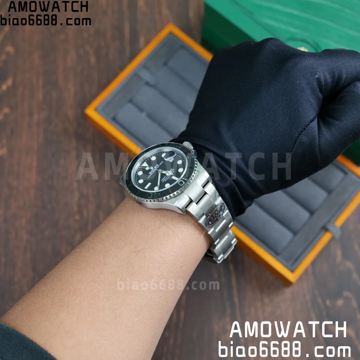 Rolex Yacht-Master 226627 Titanium VF 1:1 Best Edition Black Dial on Titanium Bracelet DD3235 104 034a797a01a4520 1 AMO Watch