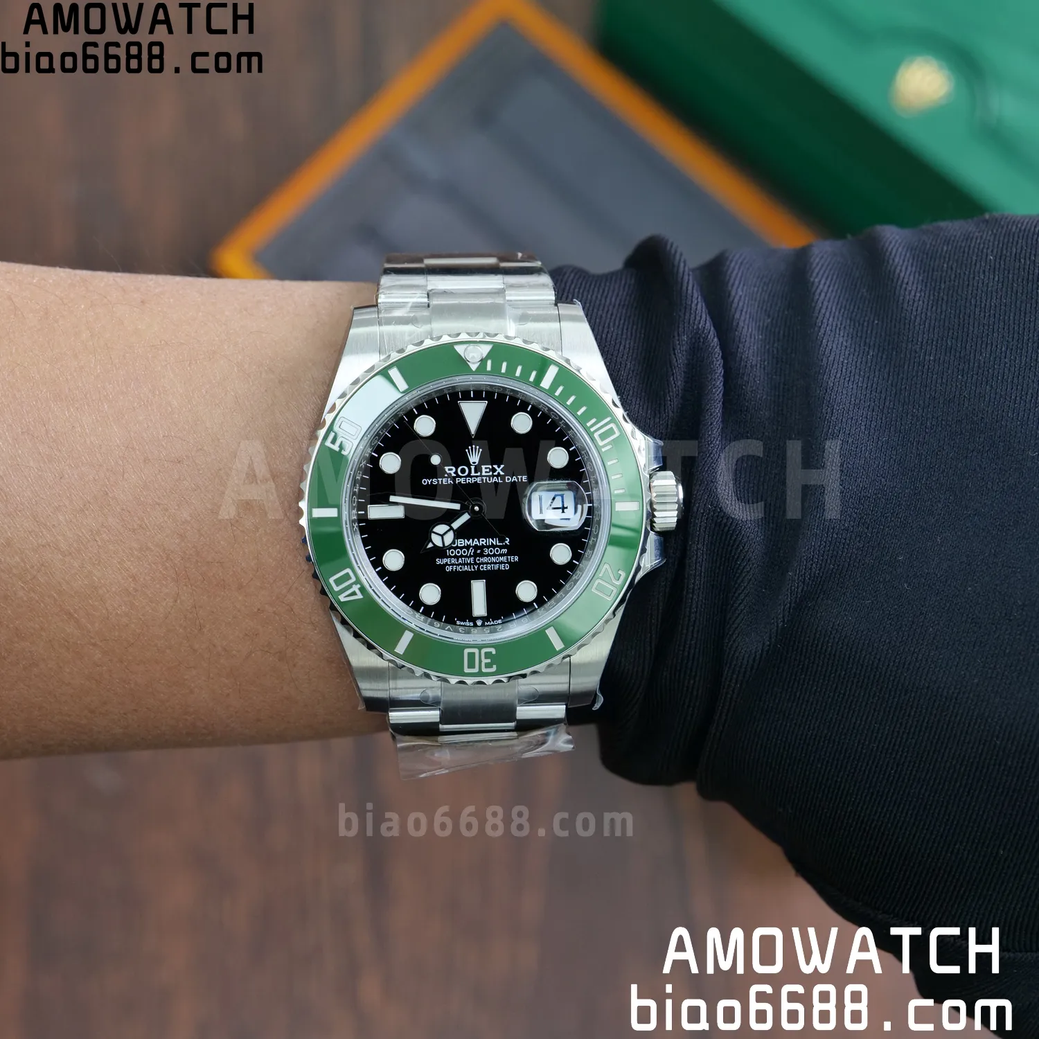 Rolex Submariner 41mm 126610 LV Kermit ARF 1:1 Best Edition 904L SS Case and Bracelet 113 0ab4ed7105f4f00 AMO Watch