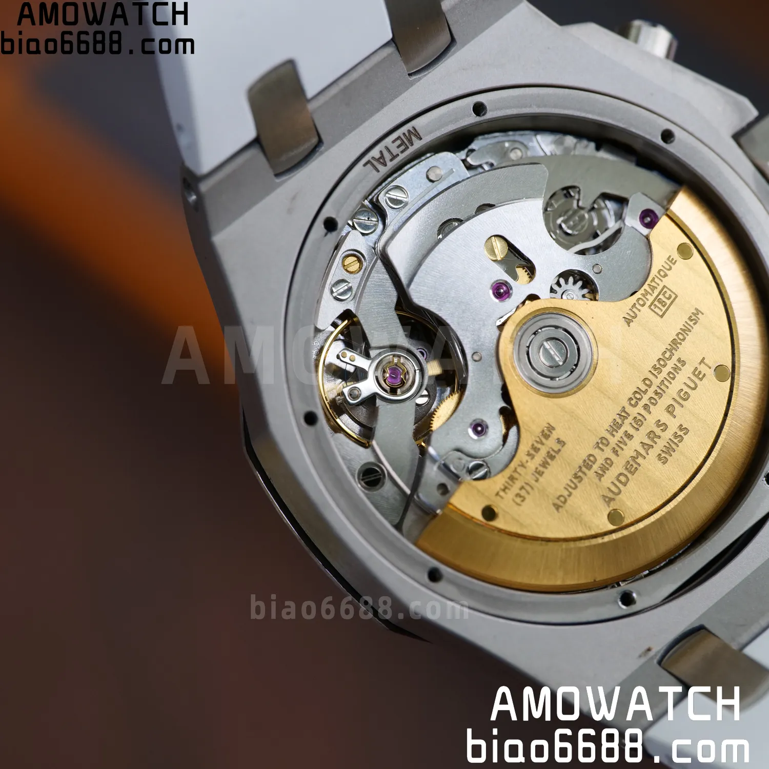 AP Royal Oak Chrono 26231 SS APSF 1:1 Best Edition White Dial on White Rubber Strap A2385 105 0ca9ae927a88a38 阿默表行AmoWatch