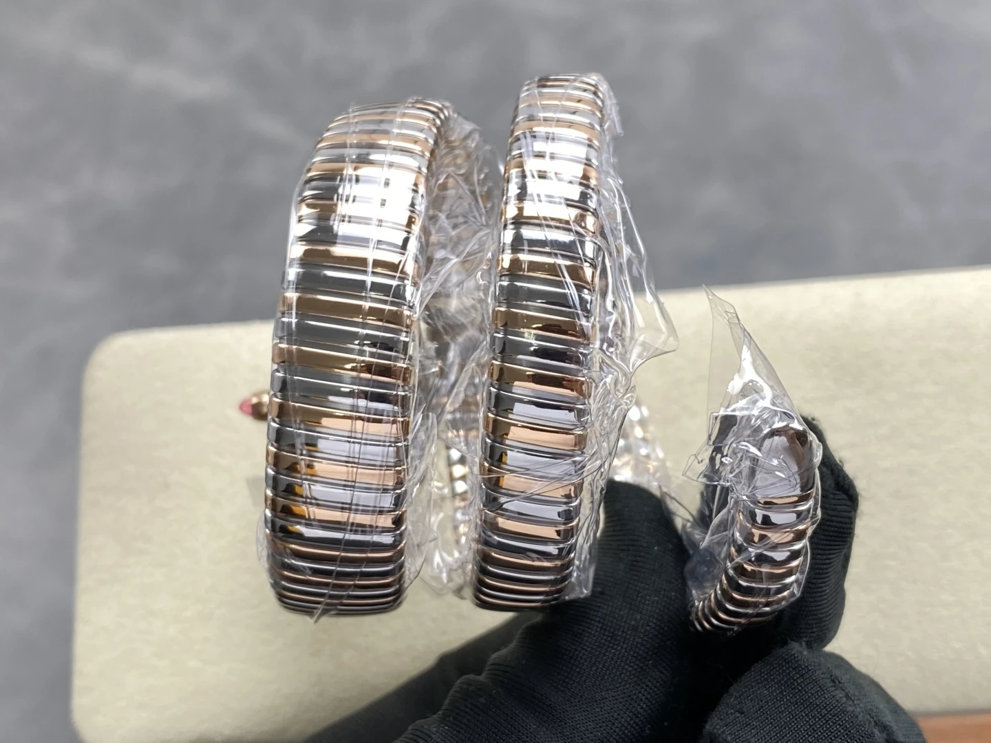 BVLGARI SERPENTI RG/SS 102791 BVF 1:1 Best Edition Green Dial ETA Quartz 28 0de5b7a09e79754 AMO Watch