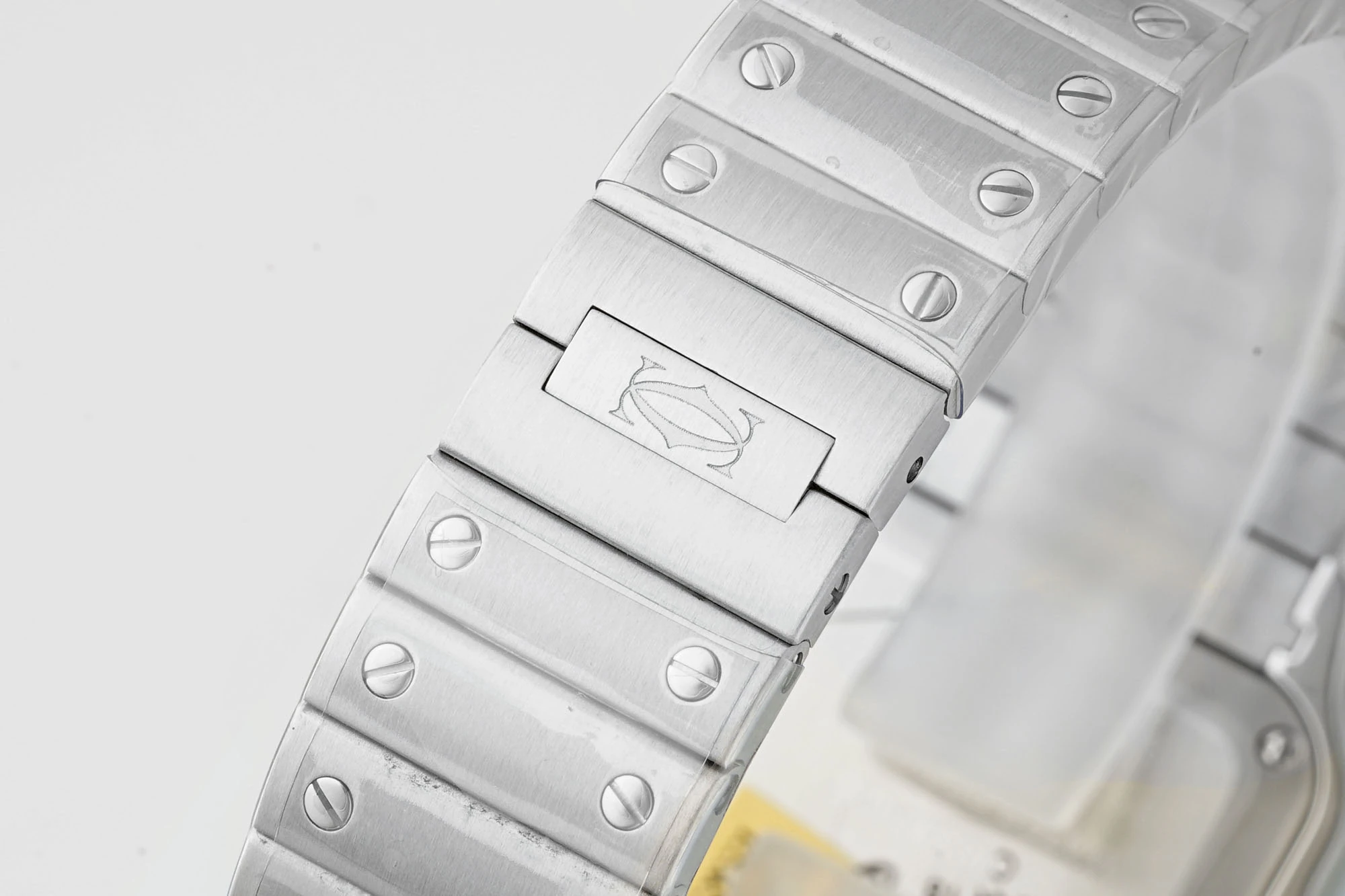 Santos Dumont 27mm WSSA0082 SS AF 1:1 Best Edition Silver Dial on SS Bracelet quartz 24 0ecc51d48449c04 阿默表行AmoWatch