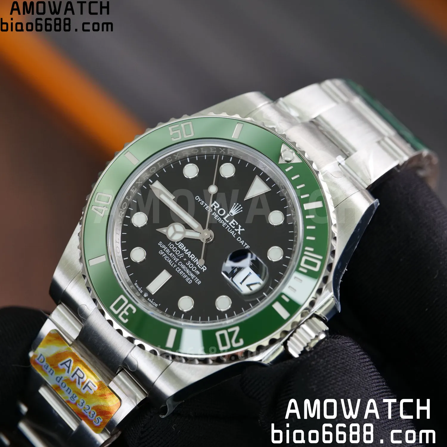 Rolex Submariner 41mm 126610 LV Kermit ARF 1:1 Best Edition 904L SS Case and Bracelet 102 0fedc3a1d00b05d AMO Watch