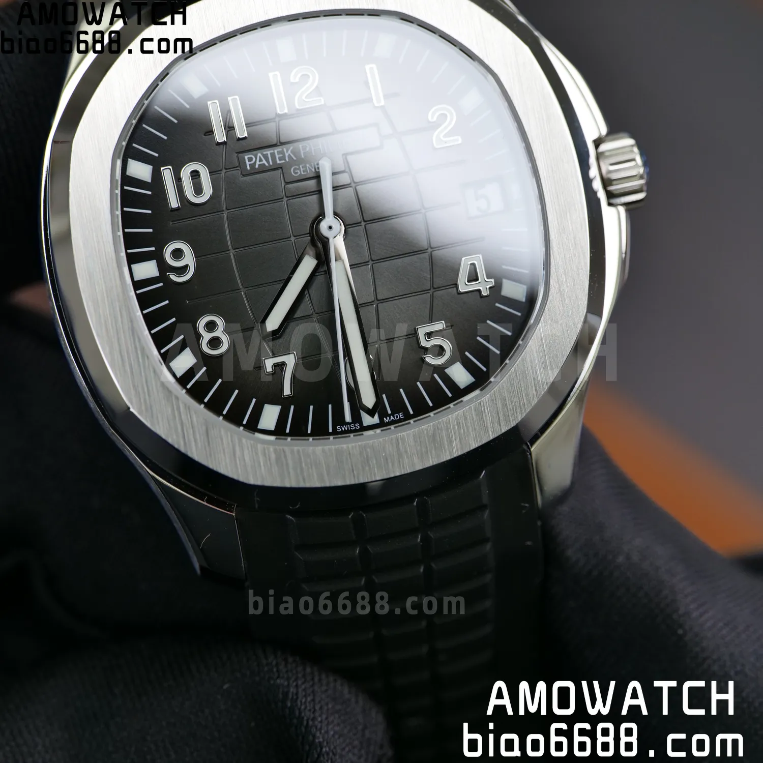 PP Aquanaut 5167 SS BBF 1:1 Best Edition Gray Dial on Black Rubber Strap DD324 Super Clone 87 113b2f5061831c9 阿默表行AmoWatch
