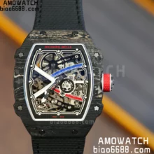 RICHARD MILLE RM67-02 Black NTPT Best Edition France Dial on Black Nylon strap CRMA7 Clone V9