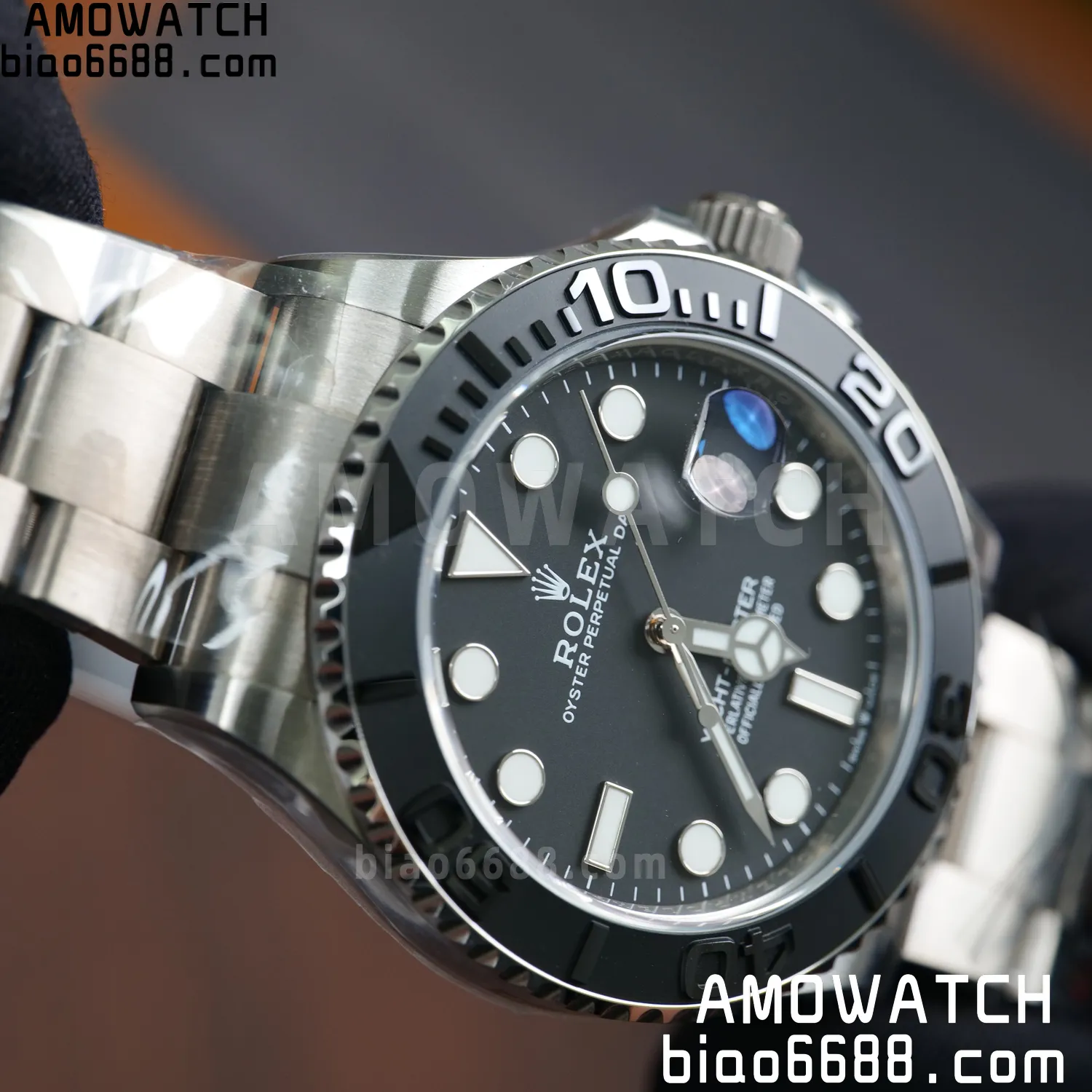 Rolex Yacht-Master 226627 Titanium VF 1:1 Best Edition Black Dial on Titanium Bracelet DD3235 91 22118e1034ff625 1 AMO Watch