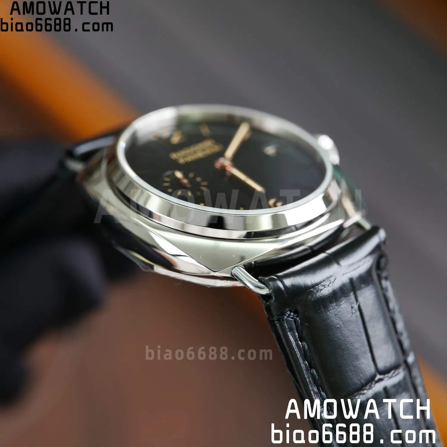 Panerai PAM01294 PAM1294 Y Radiomir TTF 1:1 Best Edition Black Dial on Black Leather Strap P900 73 2372fb4c5dbbd0a AMO Watch