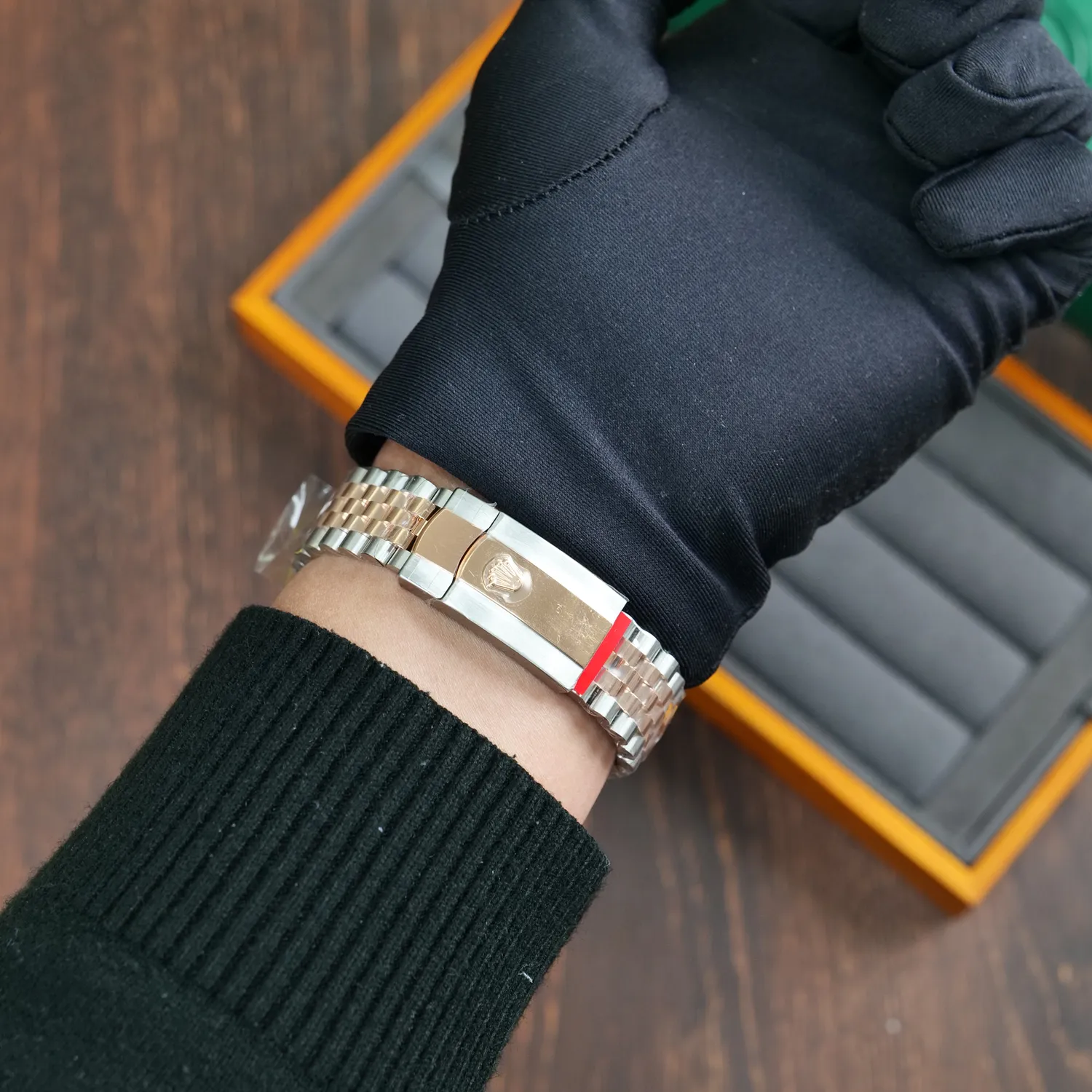 Rolex DateJust 126331 41mm RG ARF 1:1 Best Edition RG Diamonds Dial on Jubilee Bracelet DD3235 V3 (Weighted) 93 29c1619450ad420 AMO Watch