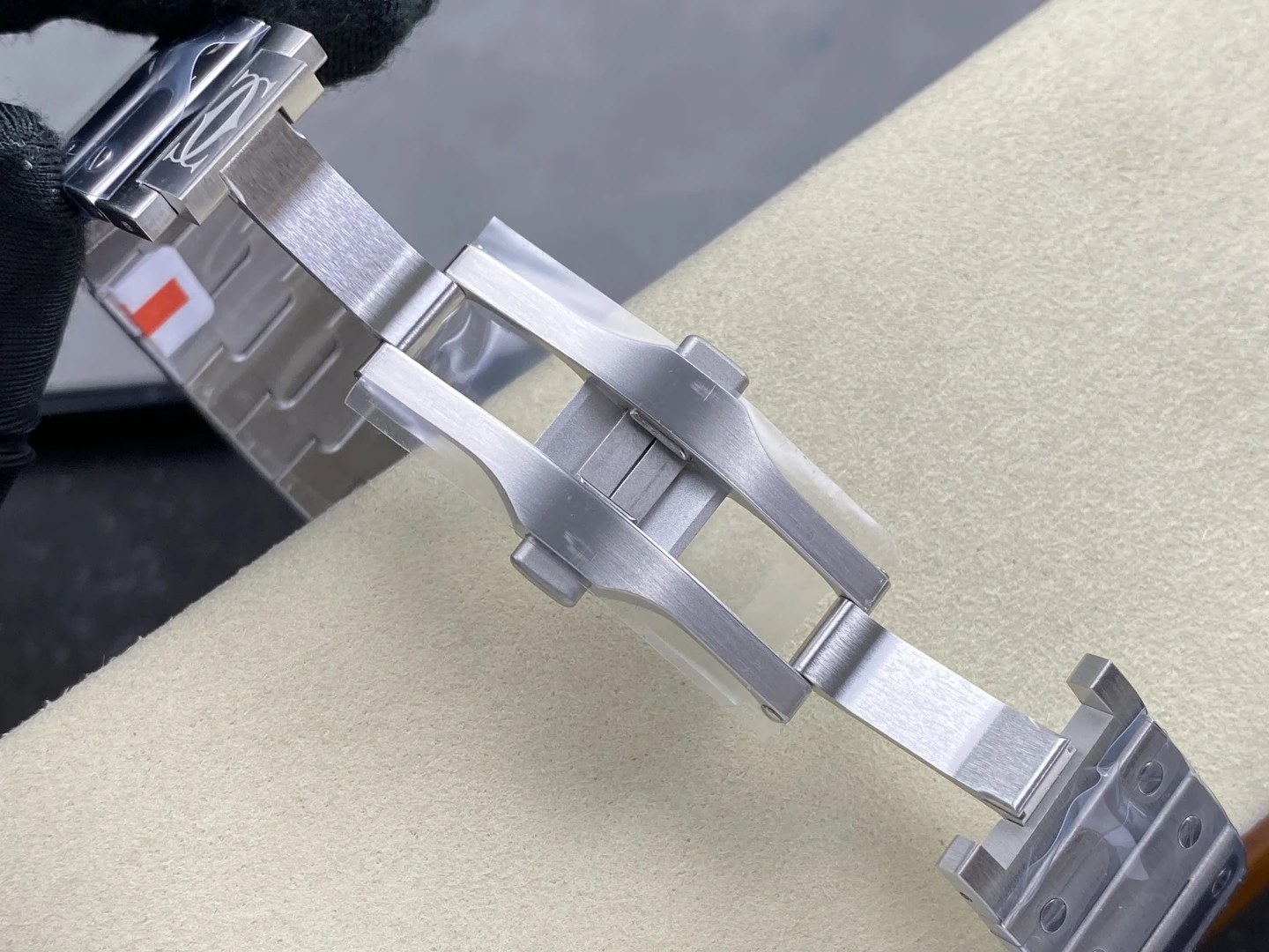 Cartier Santos Skeleton SS RICH 1:1 Best Edition Skeleton Dial 9611MC Super Clone 48 2a166191cafc3e6 AMO Watch