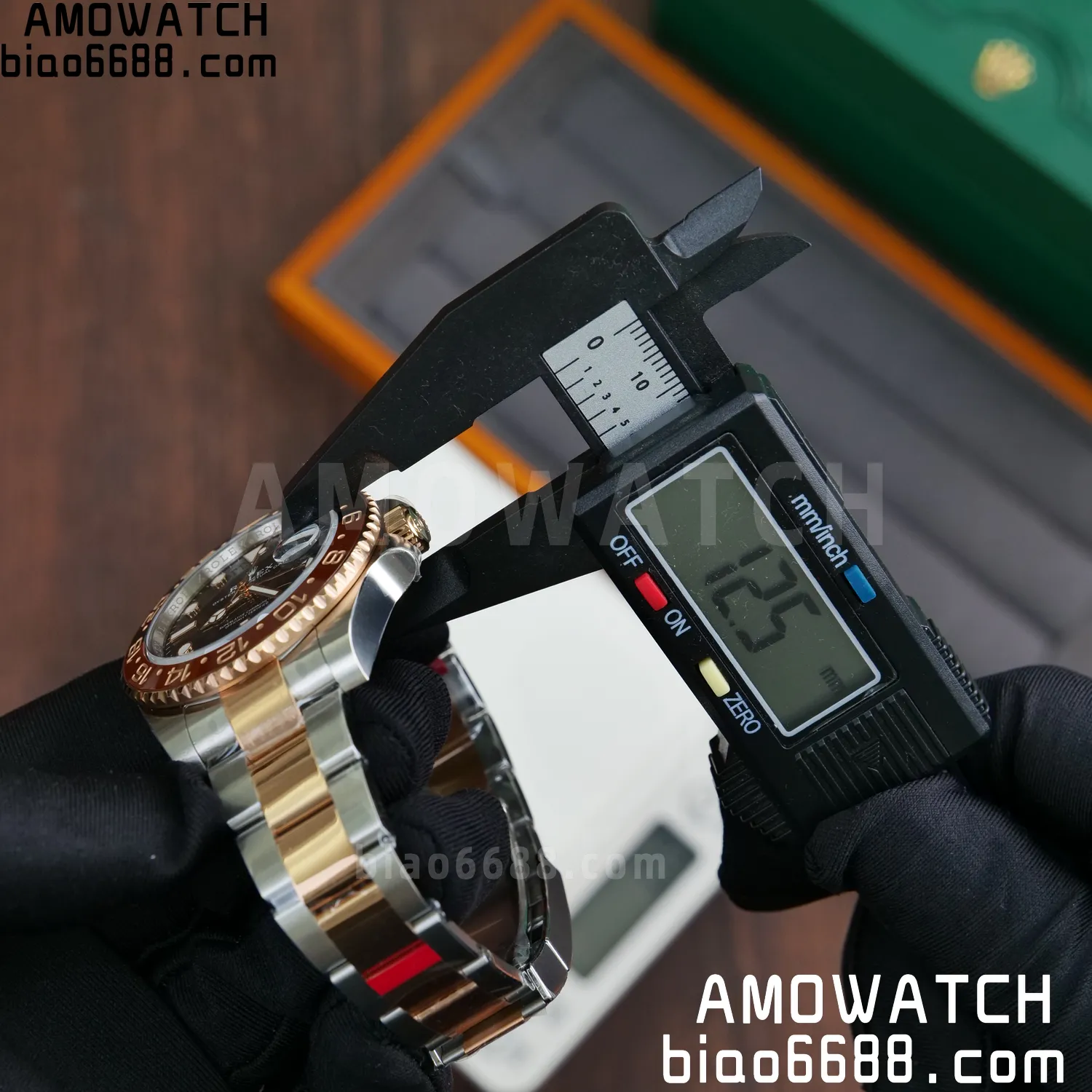 Rolex GMT-Master II 126711 CHNR VSF1:1 Best Edition on Black Dial SS/RG Bracelet Super Clone DD3285 (Weight) 78 2c05ae3033c6fda AMO Watch