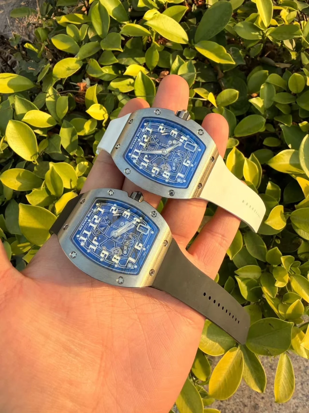 RICHARD MILLE RM67-01 V2 Best Edition Skeleton Dial on White Rubber Strap CRMA6 V2 33 2e2d4fe6b26e9b2 阿默表行AmoWatch