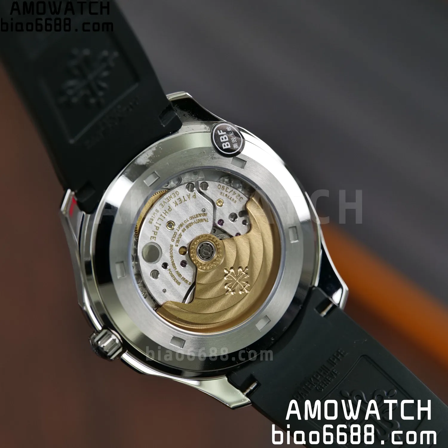 PP Aquanaut 5167 SS BBF 1:1 Best Edition Gray Dial on Black Rubber Strap DD324 Super Clone 88 35e99f9bd3f53d6 阿默表行AmoWatch