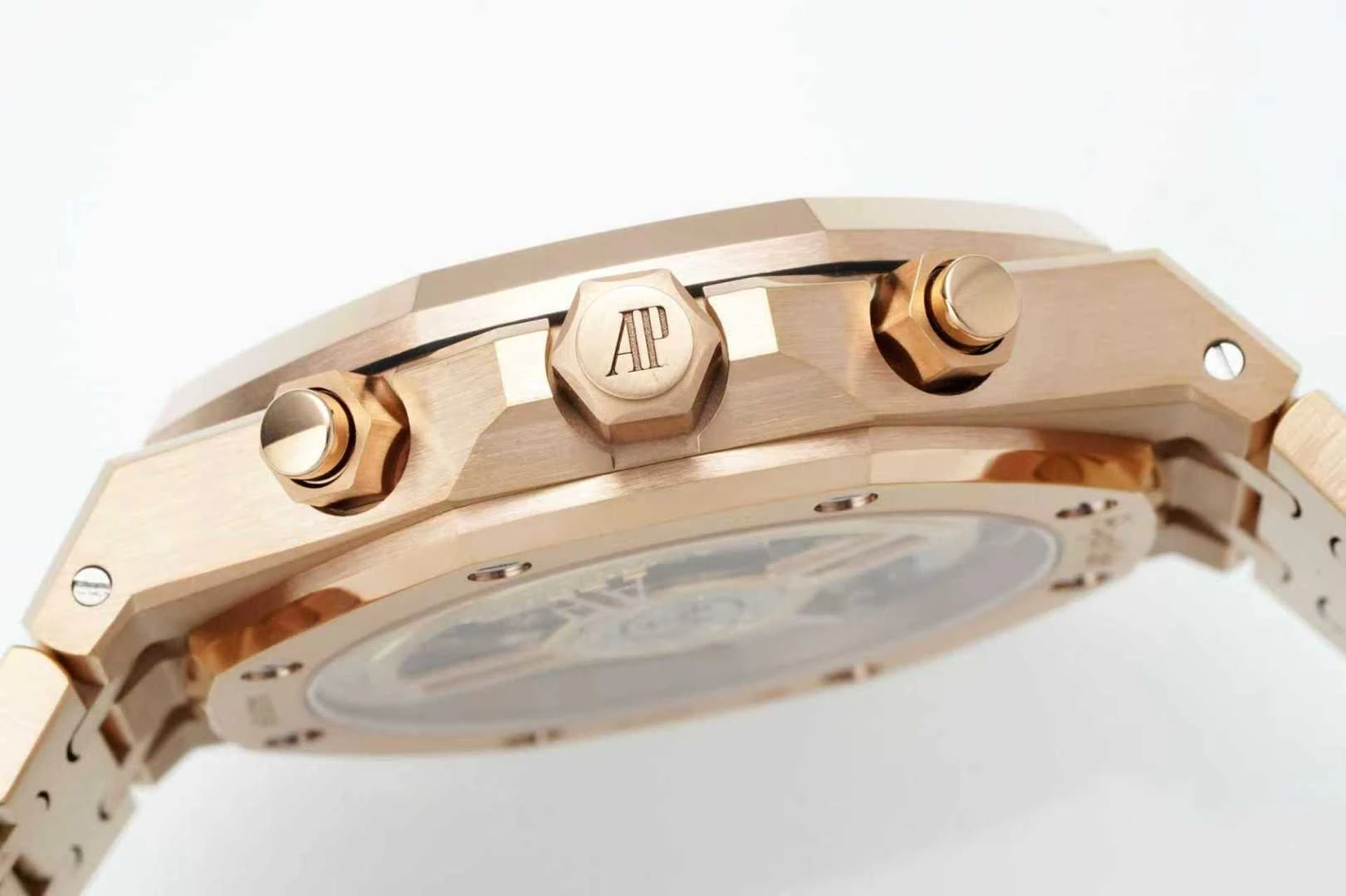 AP Royal Oak Chrono 26240 RG DDF 1:1 Best Edition White Dial on RG Bracelet DD4401 Super Clone Weight (SW Dial) 24 398721c0b7c3dae AMO Watch