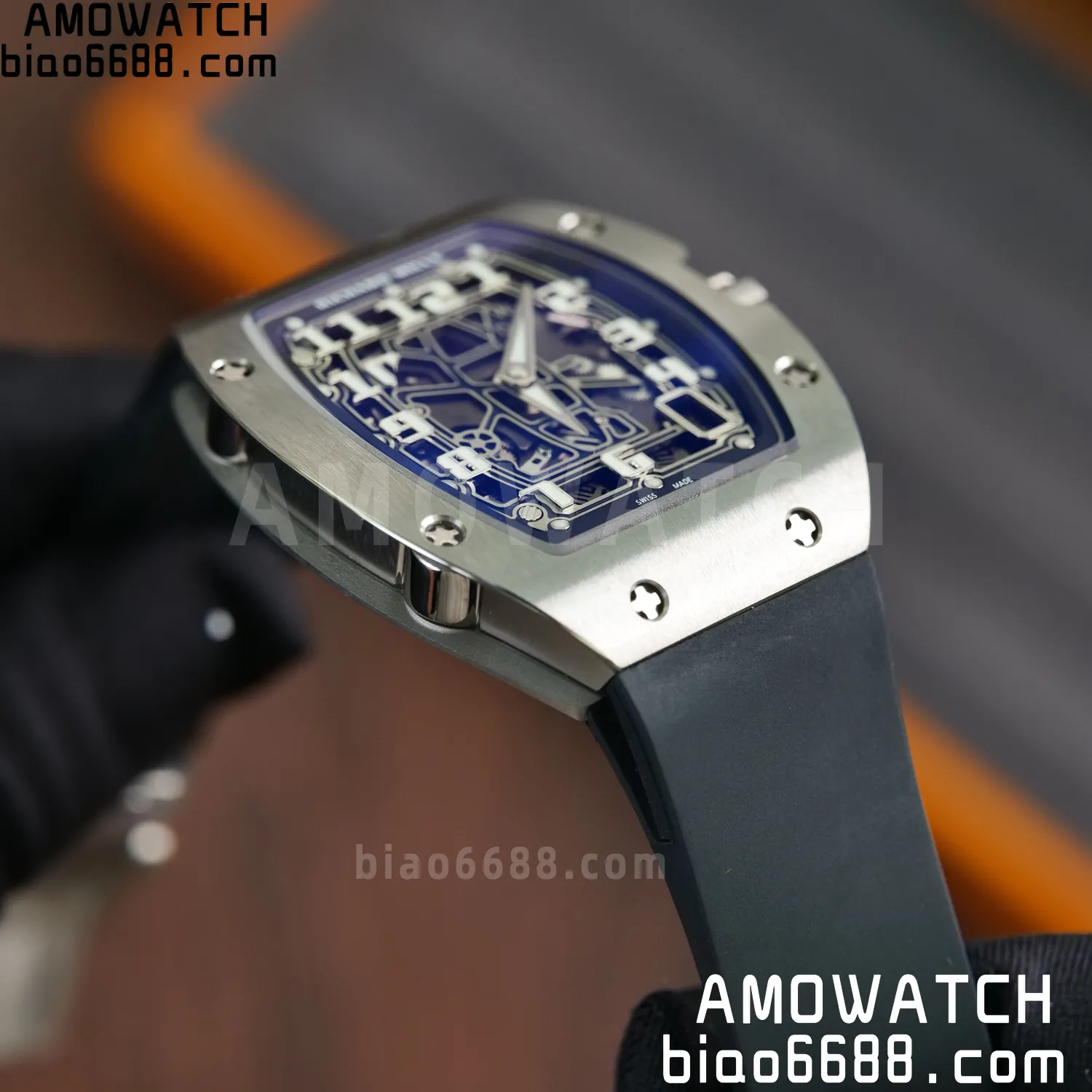RICHARD MILLE RM67-01 V2 Best Edition Skeleton Dial on Black Rubber Strap CRMA6 V2 102 3bf81f00bc5521a 阿默表行AmoWatch