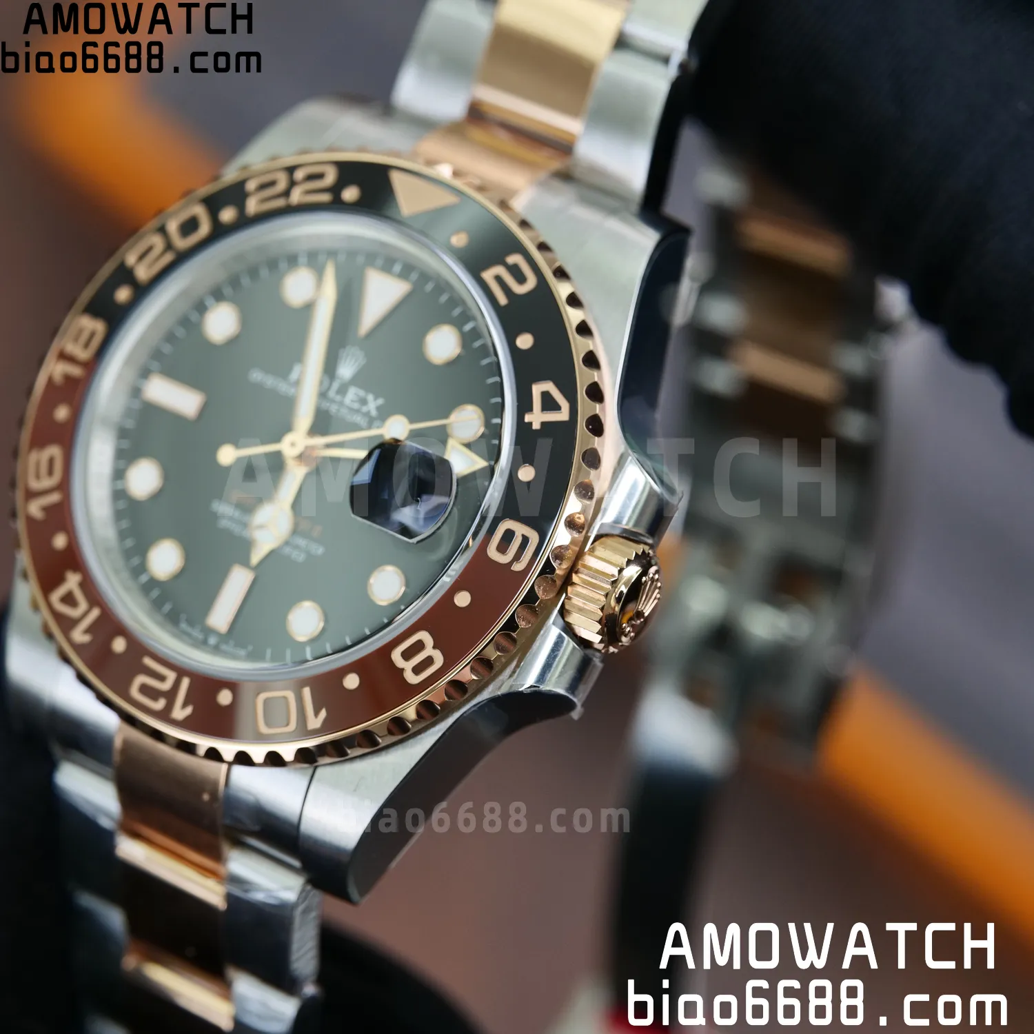 Rolex GMT-Master II 126711 CHNR VSF1:1 Best Edition on Black Dial SS/RG Bracelet Super Clone DD3285 (Weight) 92 3da97ce4c8be2bd AMO Watch