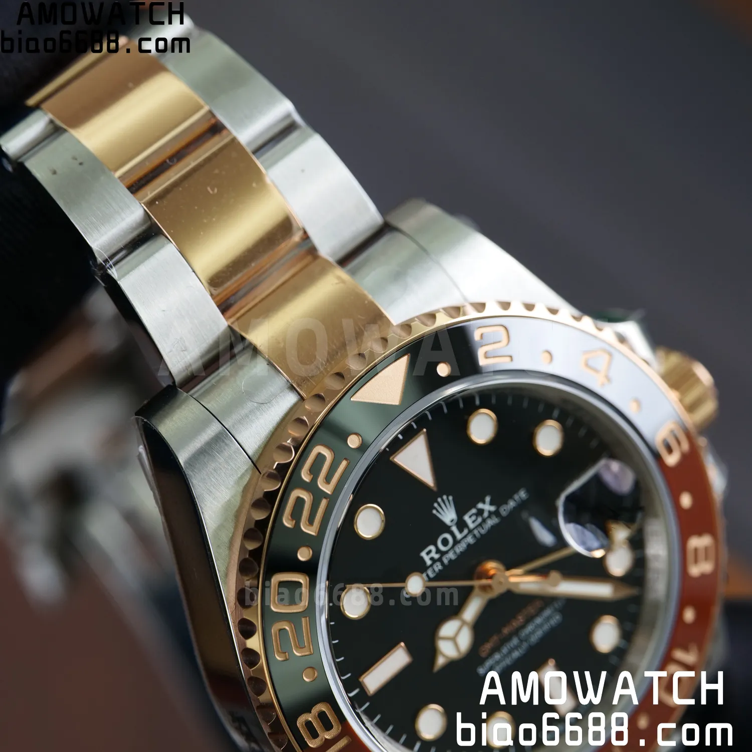 Rolex GMT-Master II 126711 CHNR VSF1:1 Best Edition on Black Dial SS/RG Bracelet Super Clone DD3285 (Weight) 102 436dc17b3653351 AMO Watch