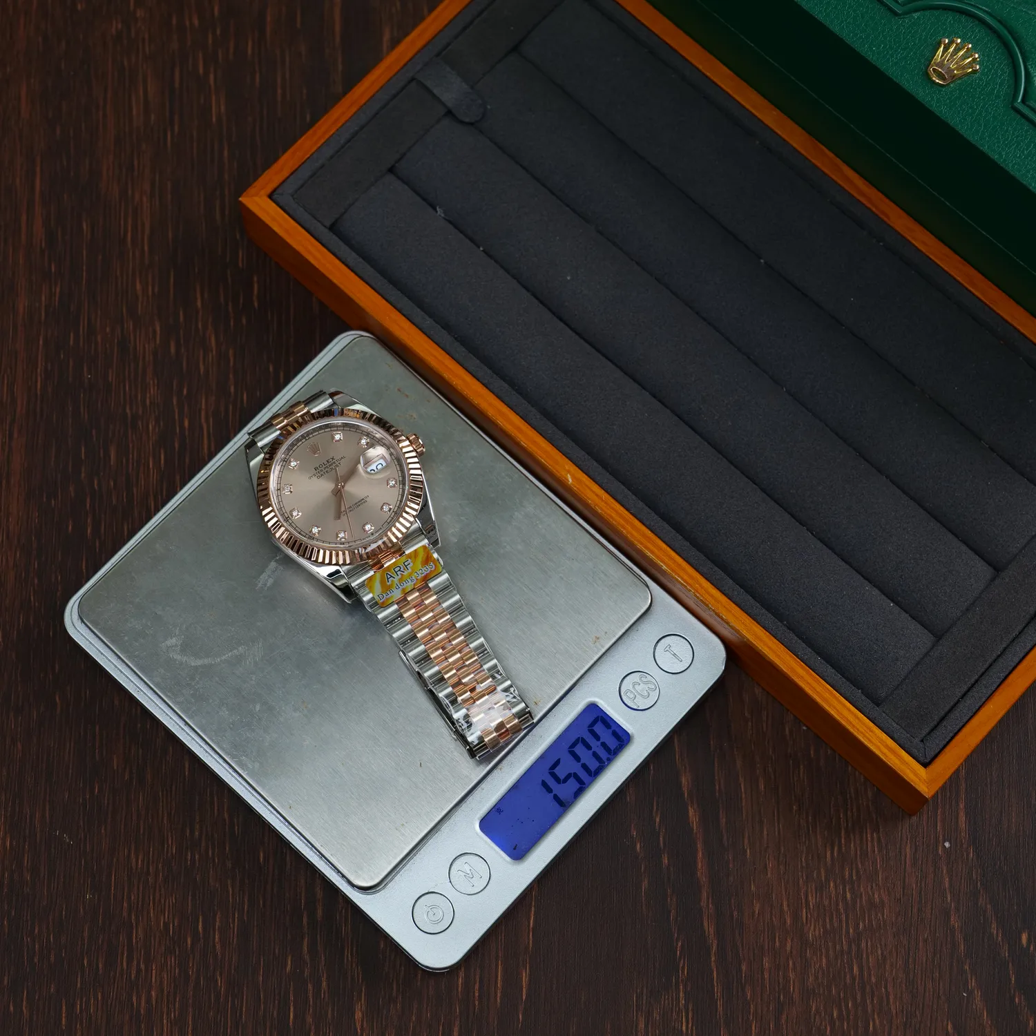 Rolex DateJust 126331 41mm RG ARF 1:1 Best Edition RG Diamonds Dial on Jubilee Bracelet DD3235 V3 (Weighted) 63 43dad7d1e4ae4cf AMO Watch