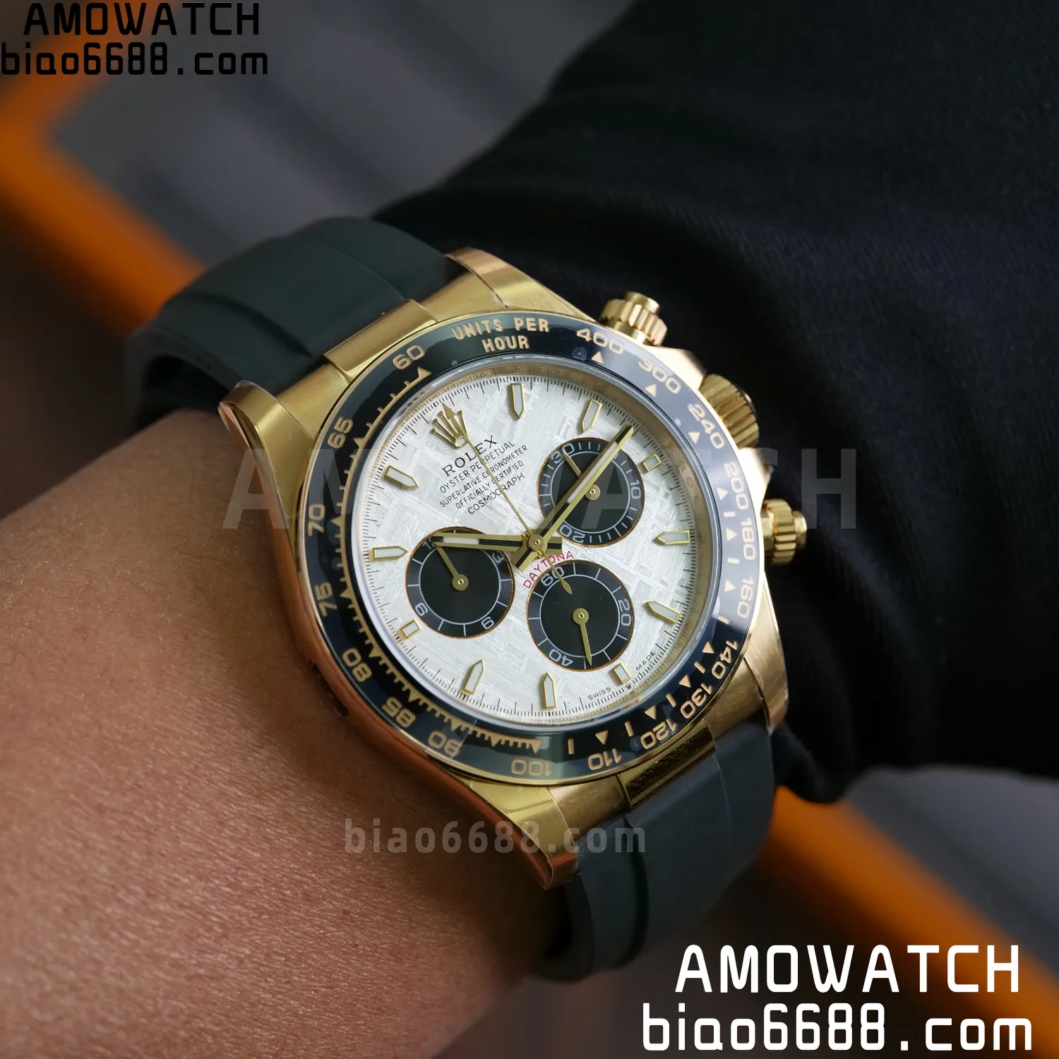Custom Made Rolex Daytona 126515 YG Gold Meteorite Dial (Weighted) 135g 80 44c763014a7884b 阿默表行AmoWatch