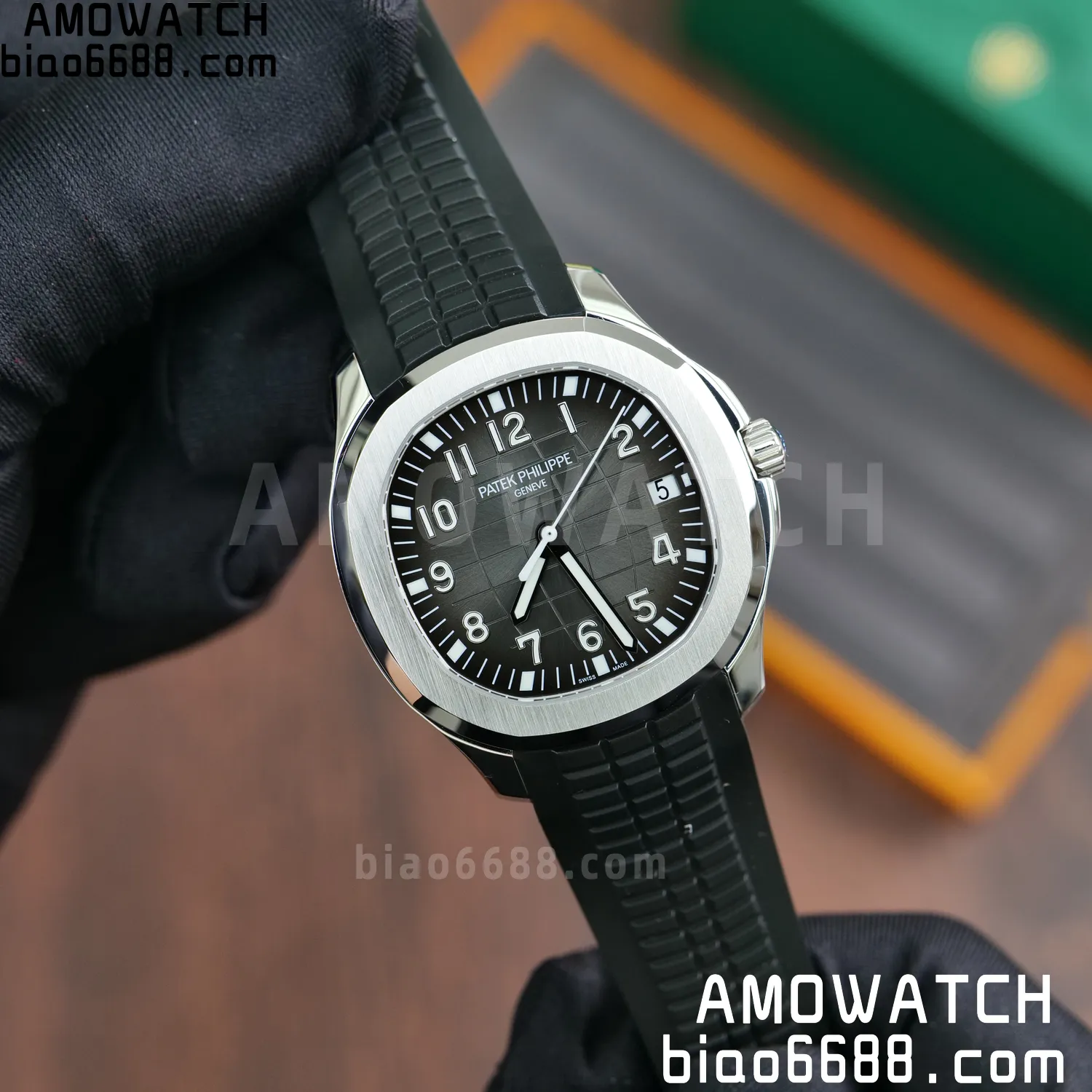 PP Aquanaut 5167 SS BBF 1:1 Best Edition Gray Dial on Black Rubber Strap DD324 Super Clone 69 478631d4ca7215e 阿默表行AmoWatch
