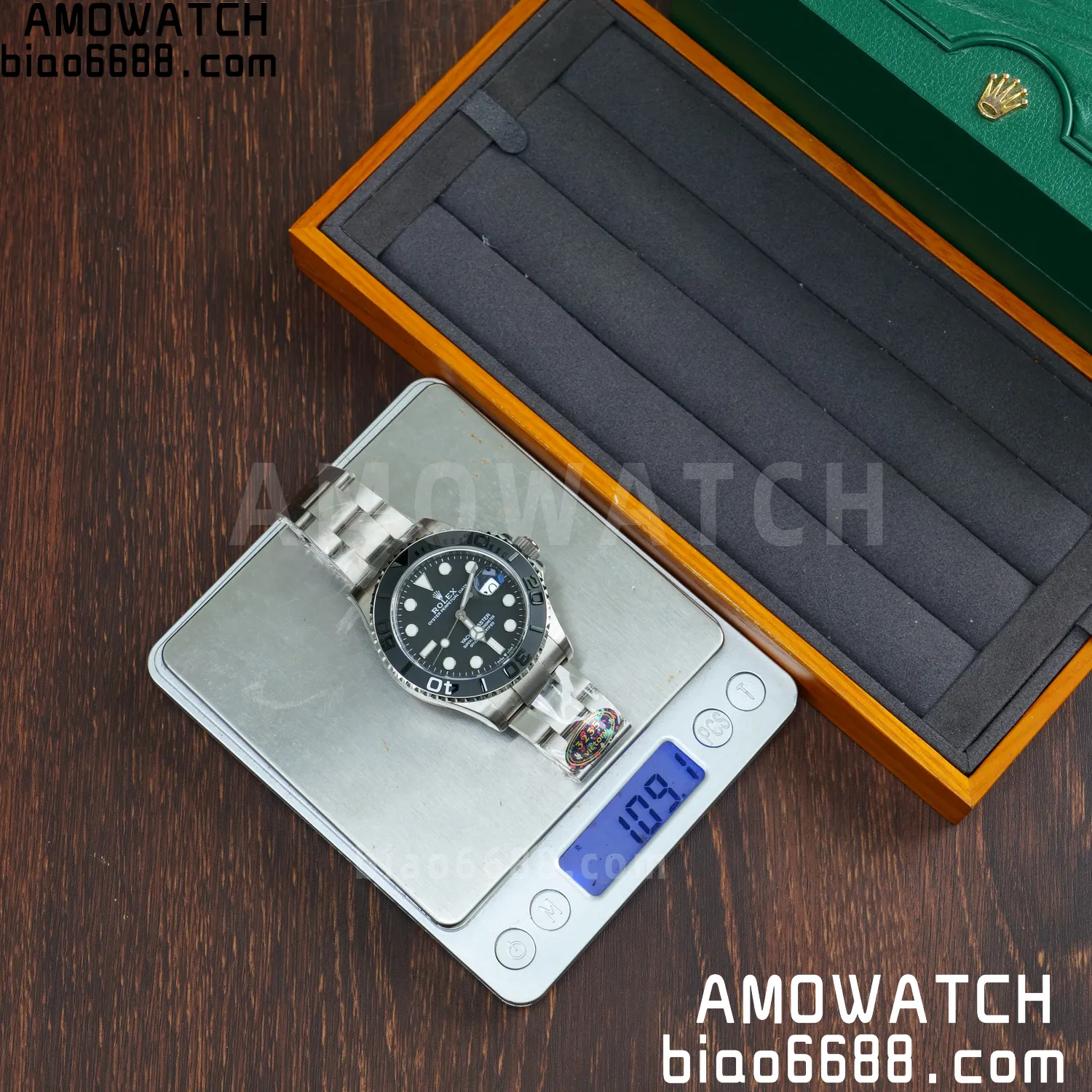 Rolex Yacht-Master 226627 Titanium VF 1:1 Best Edition Black Dial on Titanium Bracelet DD3235 75 483260193a38c45 1 AMO Watch