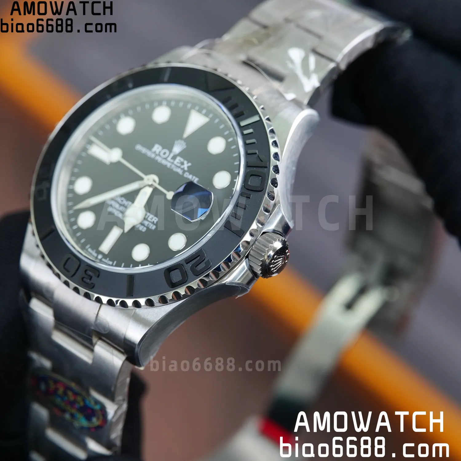 Rolex Yacht-Master 226627 Titanium VF 1:1 Best Edition Black Dial on Titanium Bracelet DD3235 88 5145dbcb976b350 1 AMO Watch