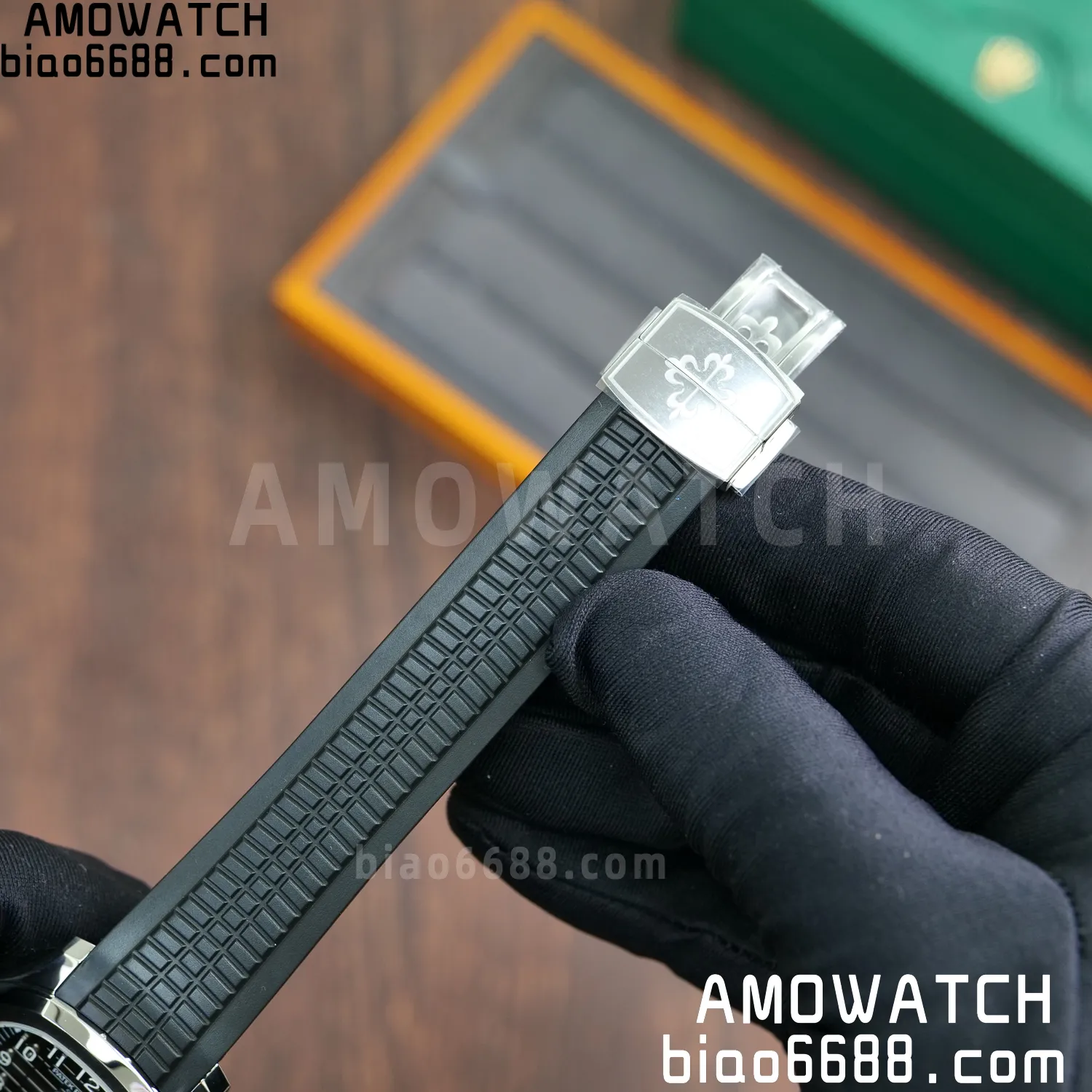 PP Aquanaut 5167 SS BBF 1:1 Best Edition Gray Dial on Black Rubber Strap DD324 Super Clone 71 57e709b4b74bf5a 阿默表行AmoWatch